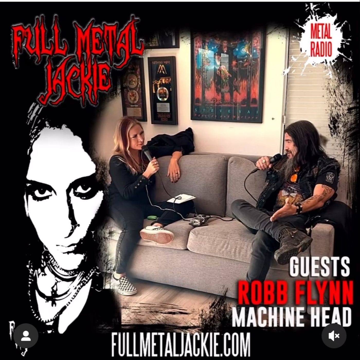 Robb Flynn of Machine Head on the FMJ RADIO show once again! episode artwork