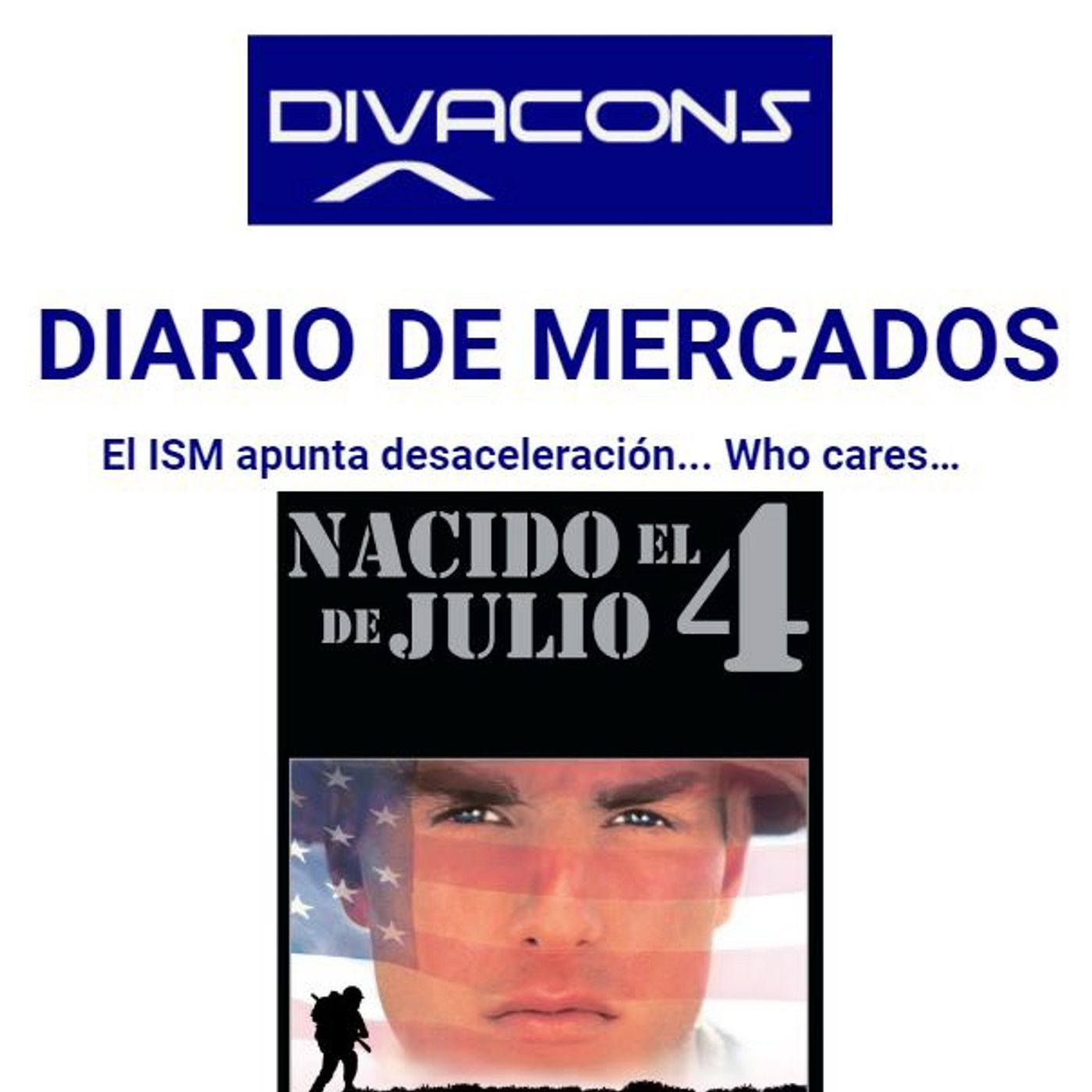 PODCAST en abierto DIARIO DE MERCADOS Jueves 4 Julio episode artwork