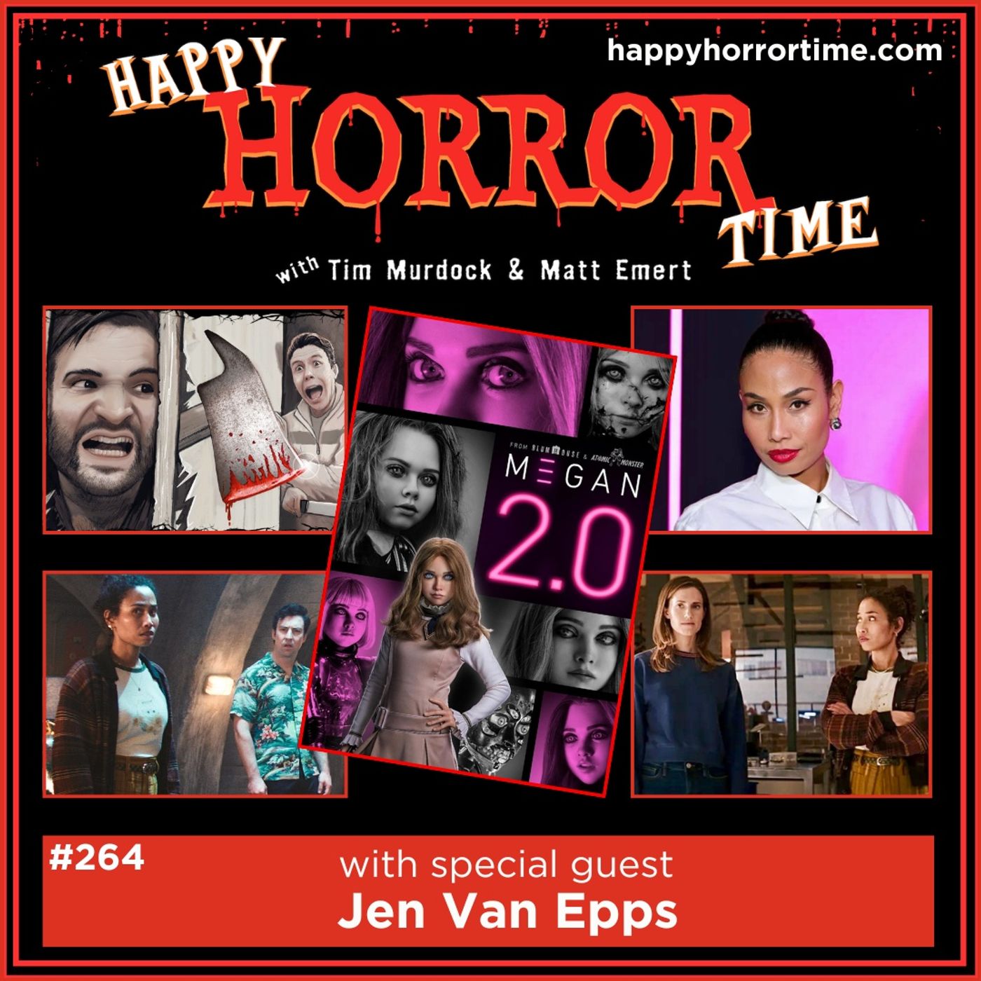Ep 264: Interview w/Jen Van Epps from “M3GAN 2.0”