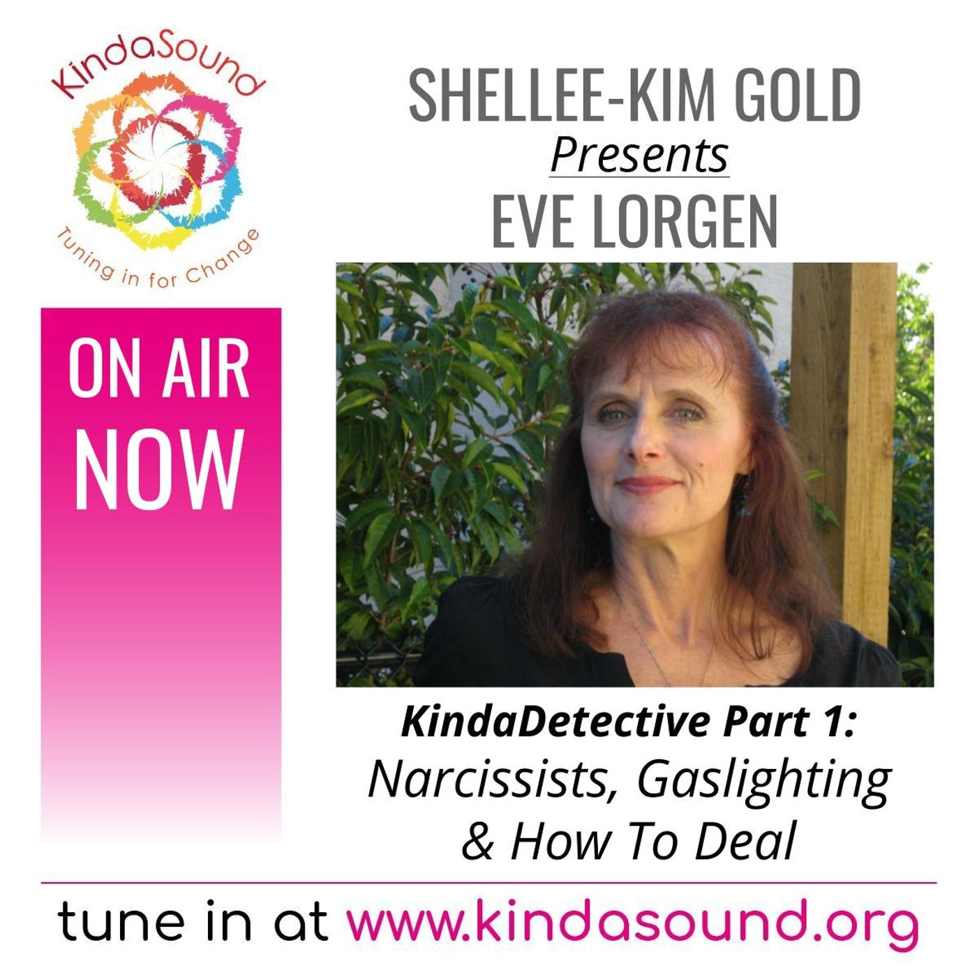 Narcissists, Gaslighting & How To Deal | Eve Lorgen (Part 1) on KindaDetective with Shellee-Kim Gold