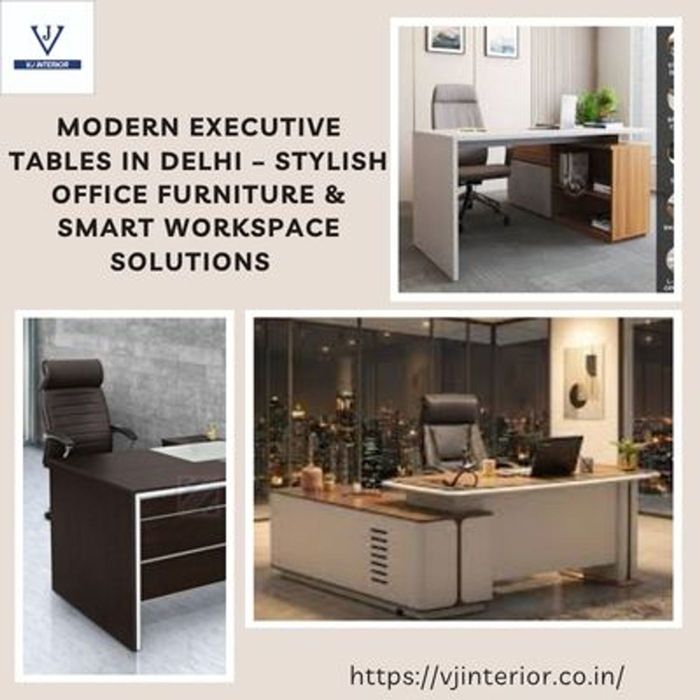 Modern Executive Tables in Delhi – Styli