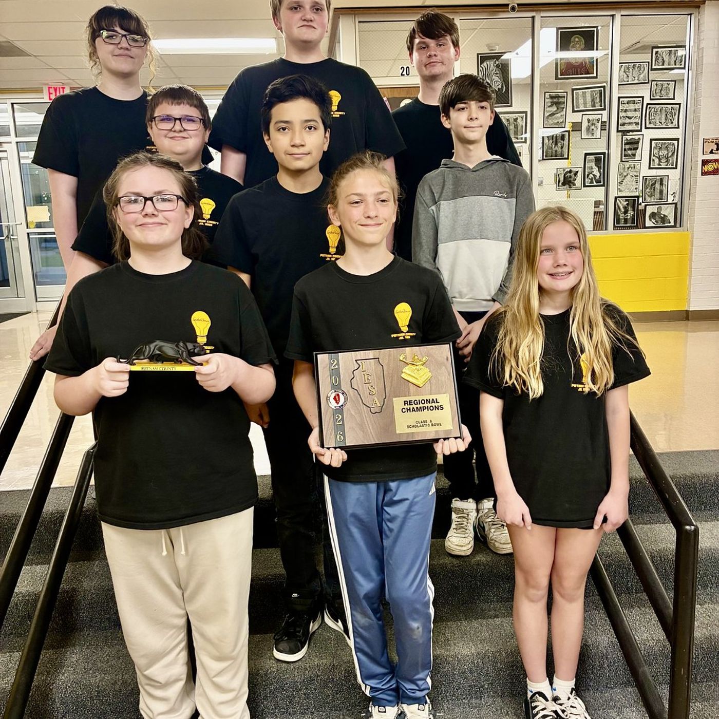 PCJH Scholastic Bowl team wins regional episode artwork