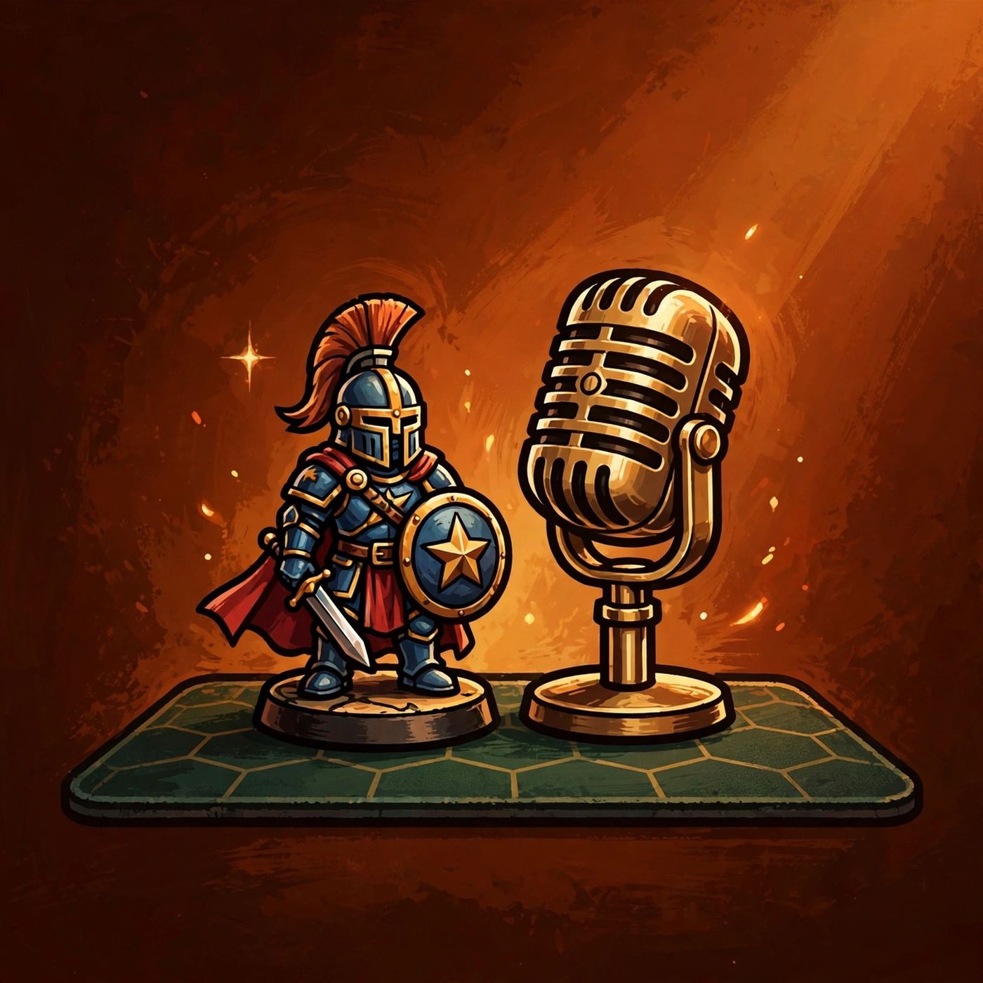 Minis on the Mic podcast artwork