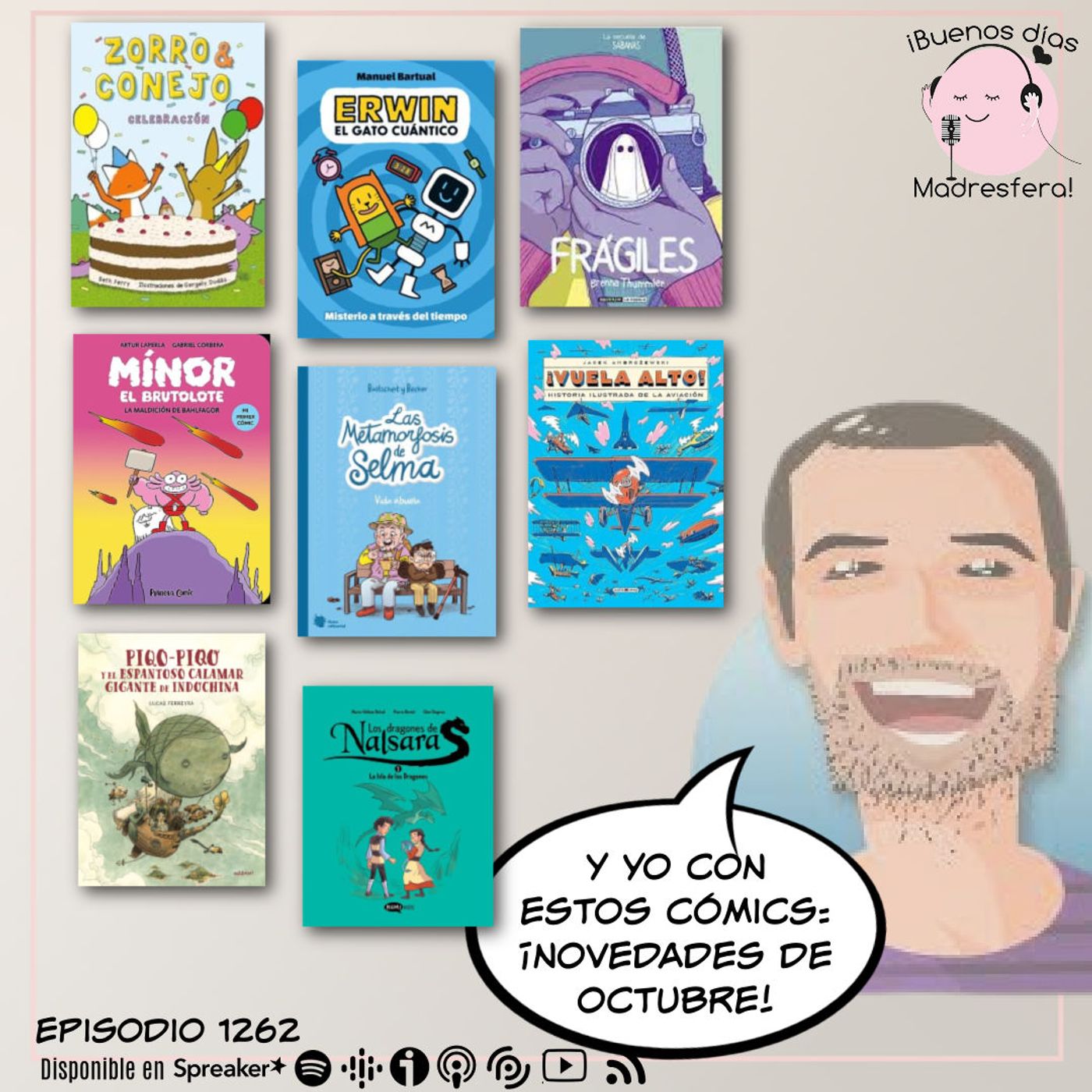 cover of episode Y yo con estos comics: Novedades octubre @MAEVAyoung @EdAstronave Beascoa @PlanetadComic @lianaeditorial @Astiberri Komikids @LaCupulaComic