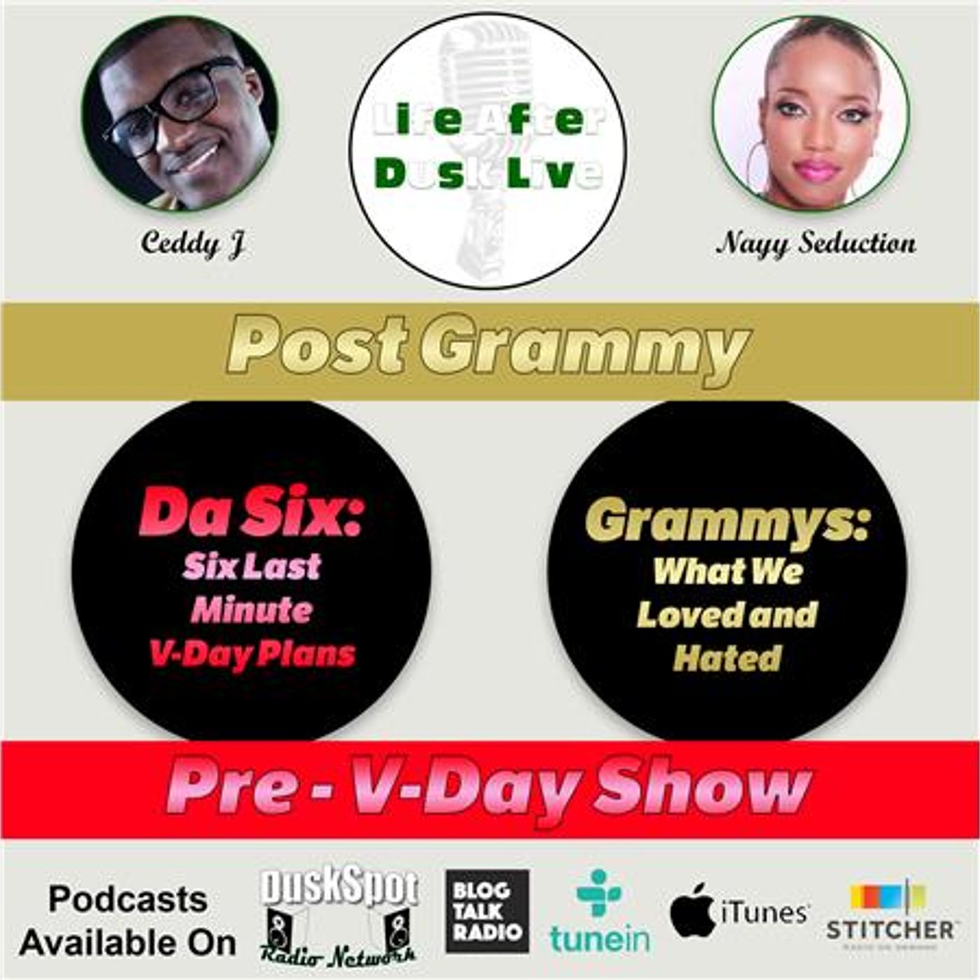 Life After Dusk Live - Post Grammys / Pre V-Day episode artwork