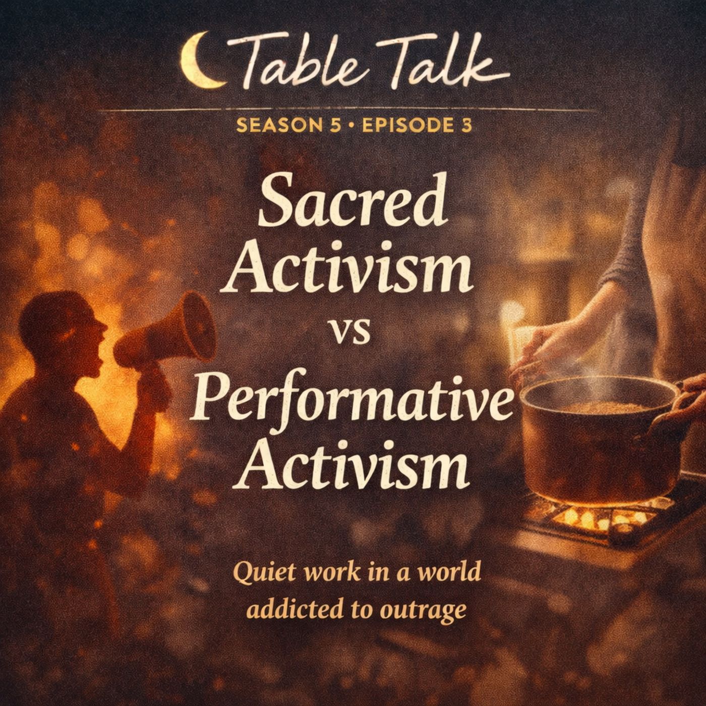 Table Talk S5E5: Sacred Activism vs Performative Activism