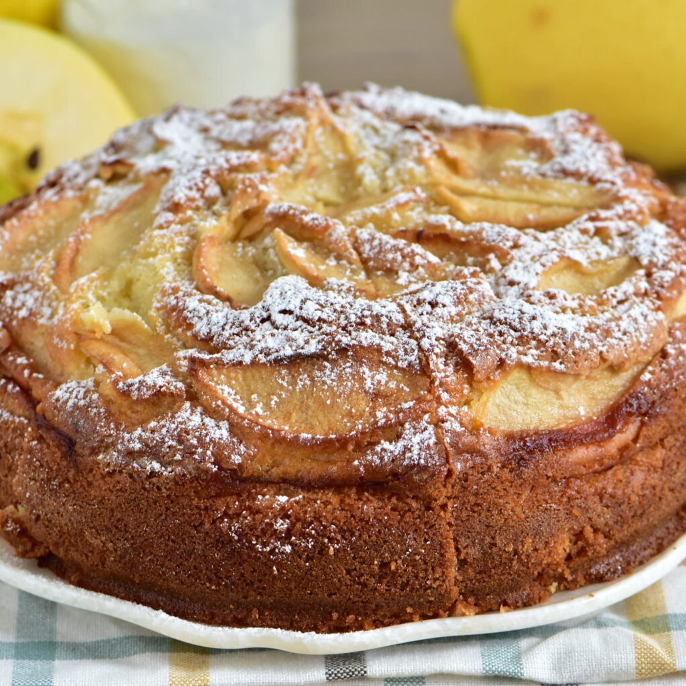 TORTA DI MELE con RICOTTA Soffice