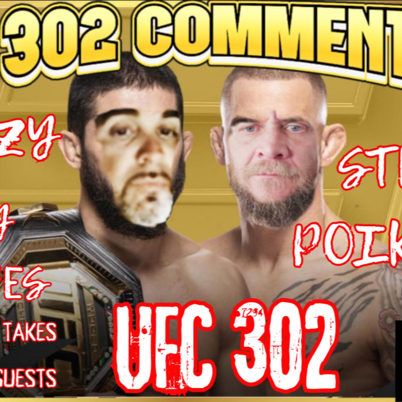 UFC 302 Fight Commentary | Steve Poikonen | Cory Hughes episode artwork