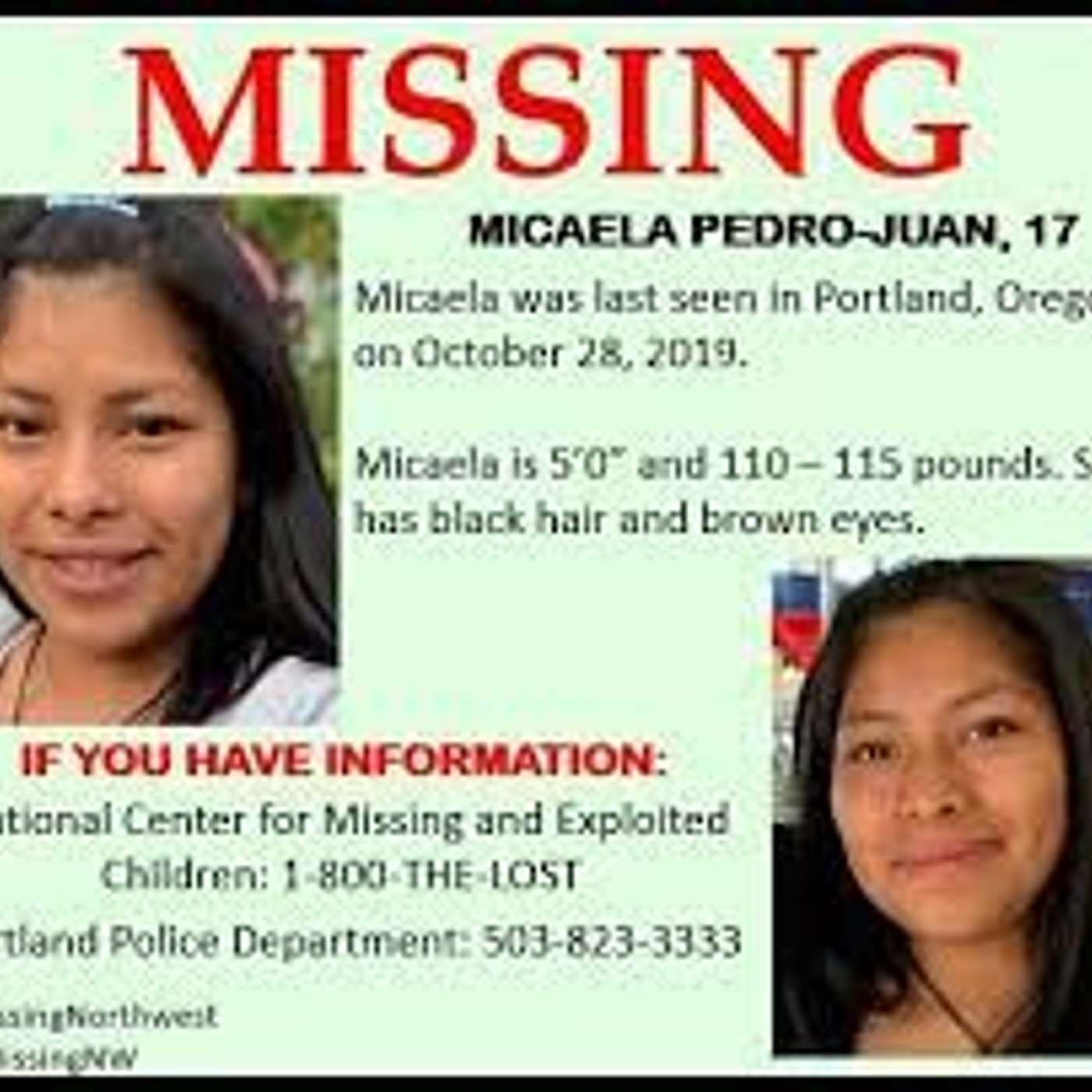Missing in the PNW