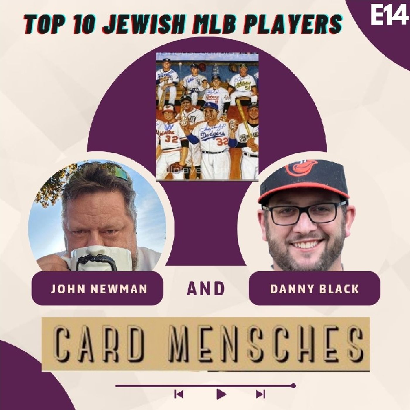 Card Mensches E14 Top 10 Jewish MLB Players of All-Time