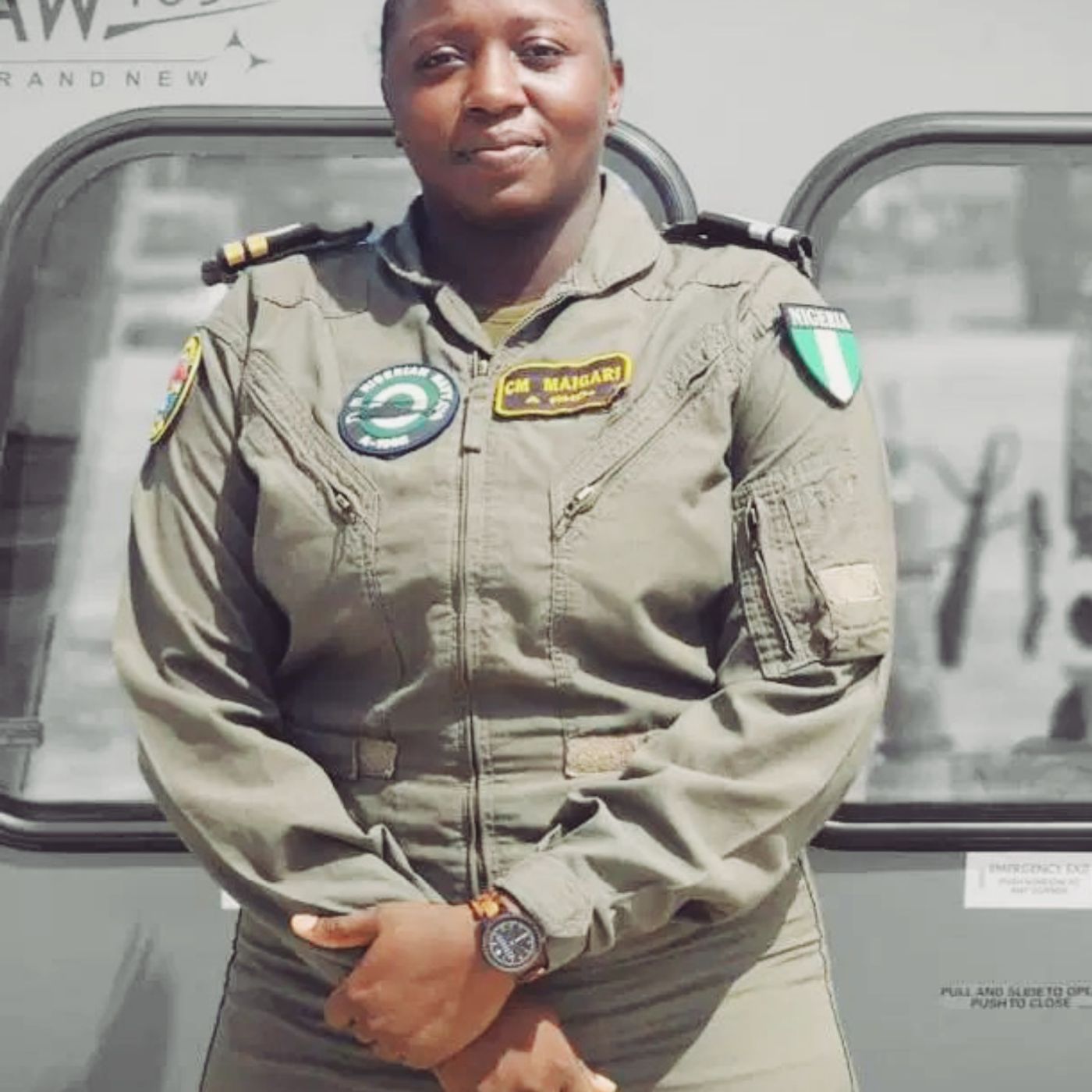 Changfe Maigari becomes Nigeria’s first female navy aircraft pilot