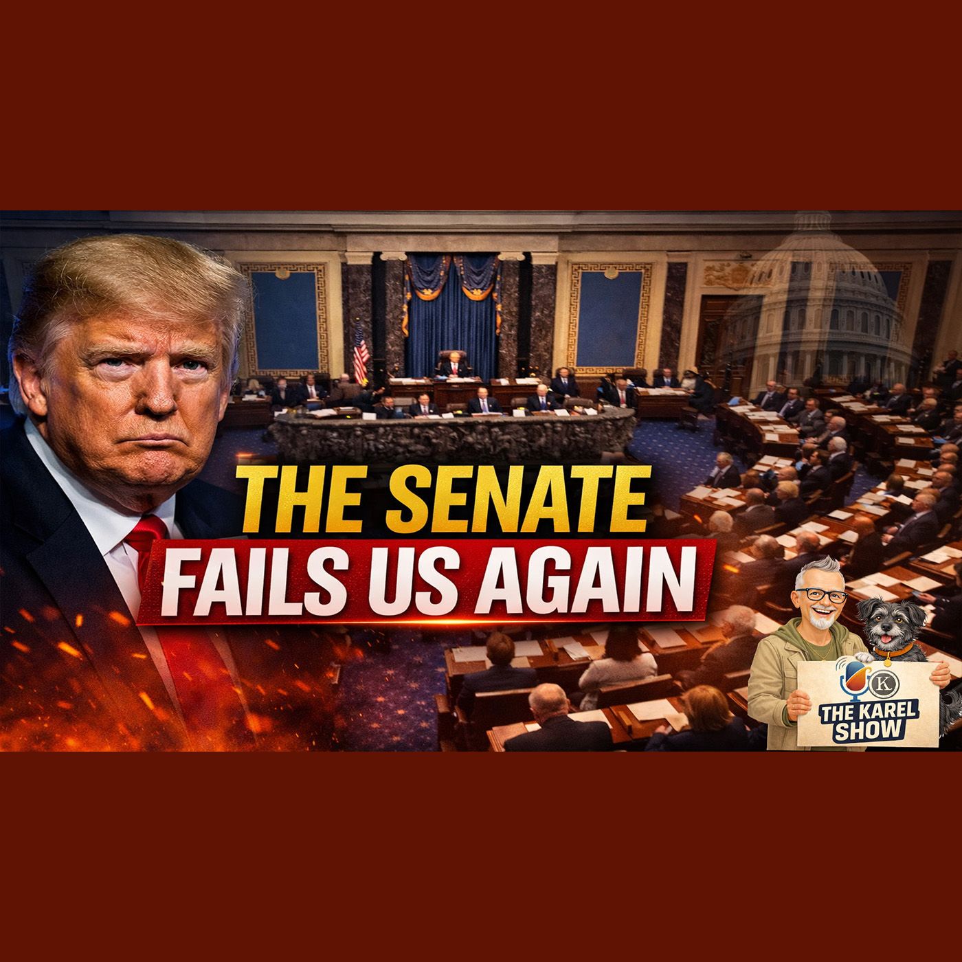 The Senate Fails Again: Trump, Iran & Why the Midterms Matter More Than Ever episode artwork