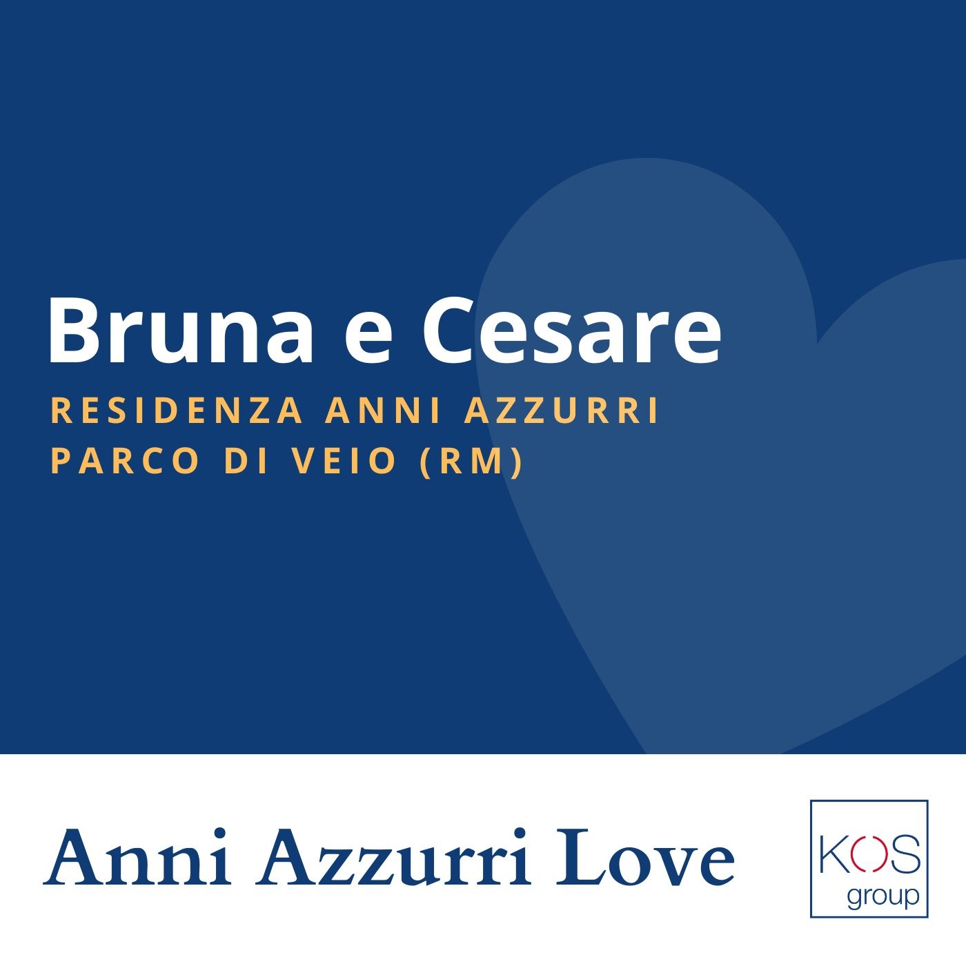 Bruna e Cesare - Residenza Parco di Veio (RM) episode artwork