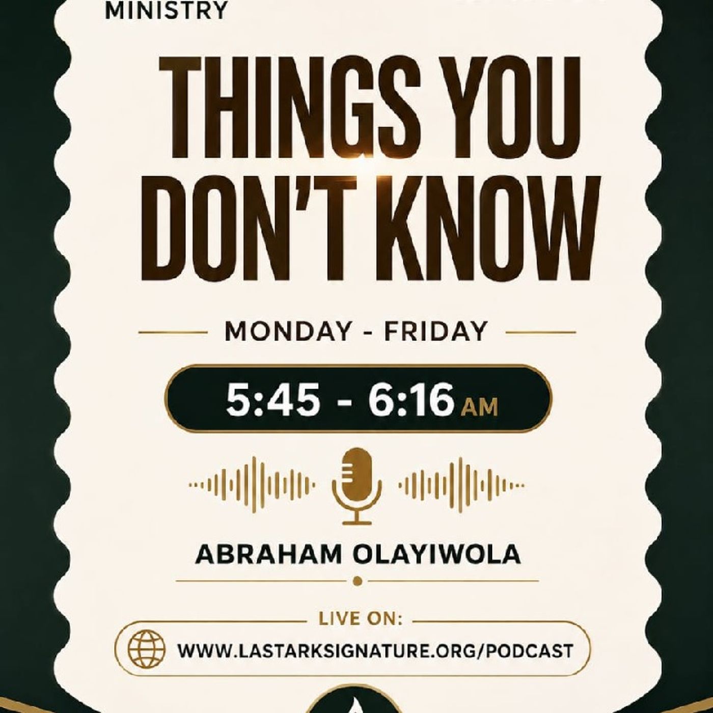 THINGS YOU DON'T KNOW (2) episode artwork