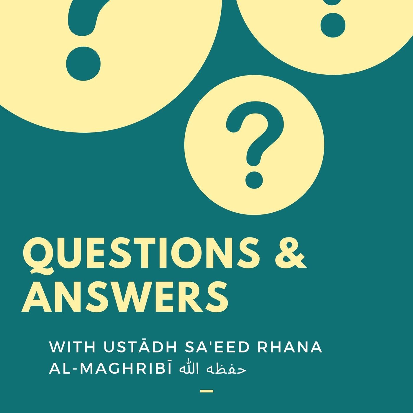 Question & Answer with Sa'eed Rhana