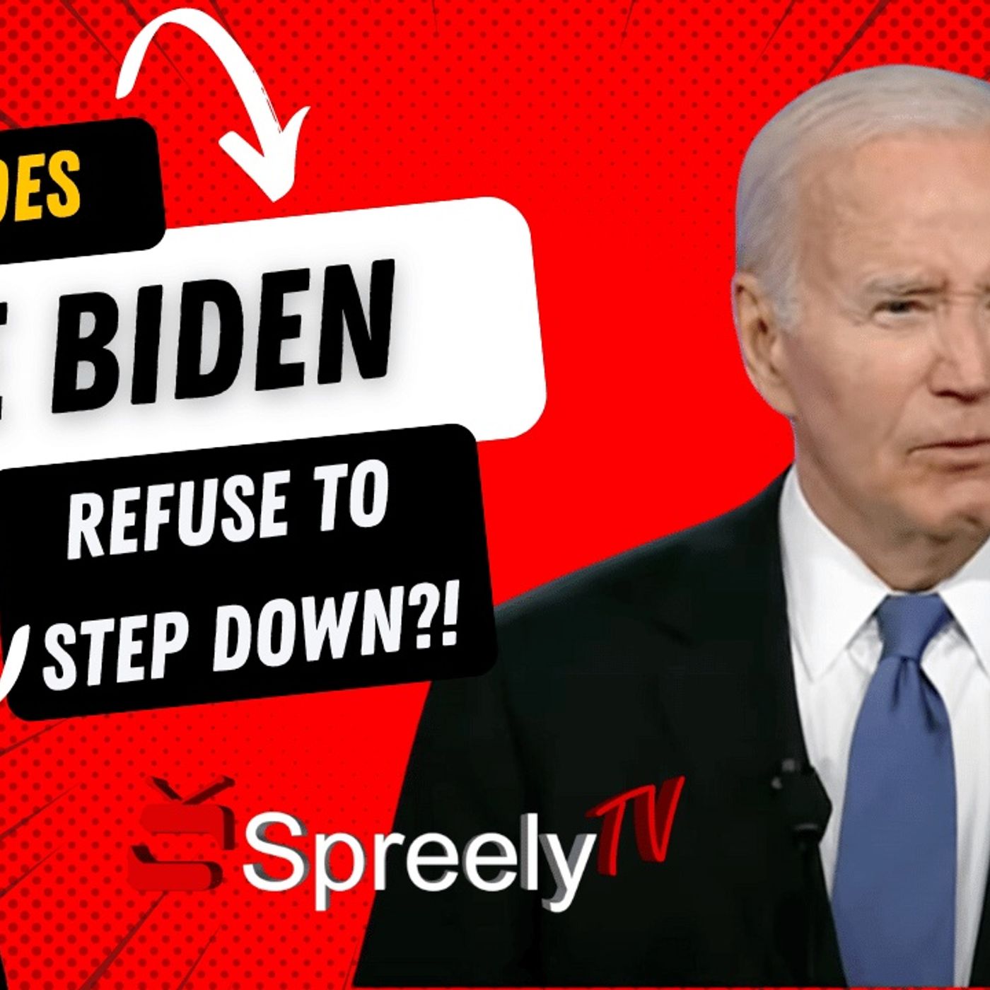 Why Does Joe Biden Refuse To Step Down? WE KNOW! [Pete Santilli Show #4134-8AM] episode artwork