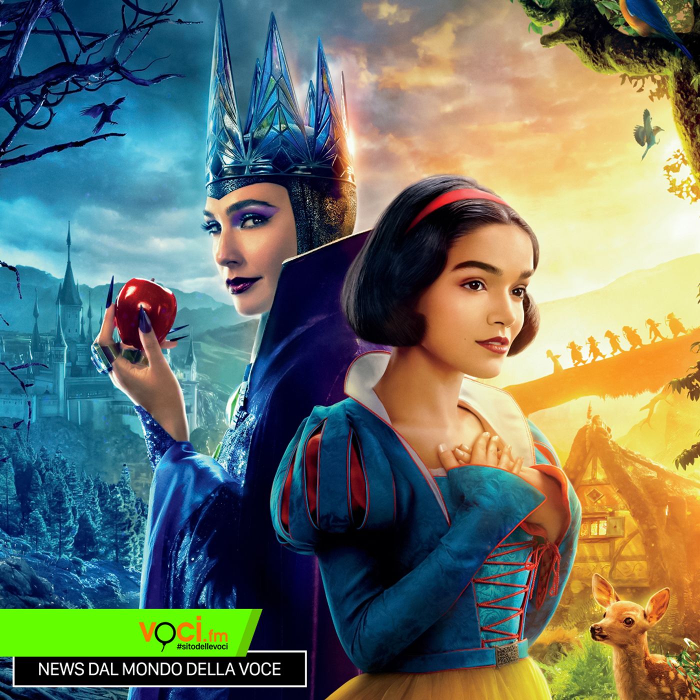 Clicca PLAY e ascolta la news "LA NUOVA BIANCANEVE DISNEY: IL DOPPIAGGIO ITALIANO" episode artwork