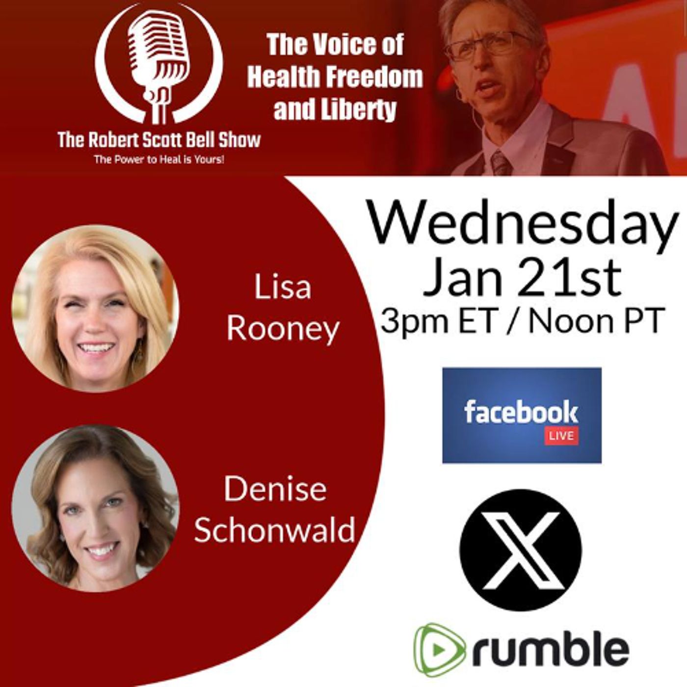 Losing the Human Touch, Lisa Rooney, Homeopathy, Educational Apartheid, Denise Schonwald, Insightful Self-Therapy - The RSB Show 1-21-26 episode artwork