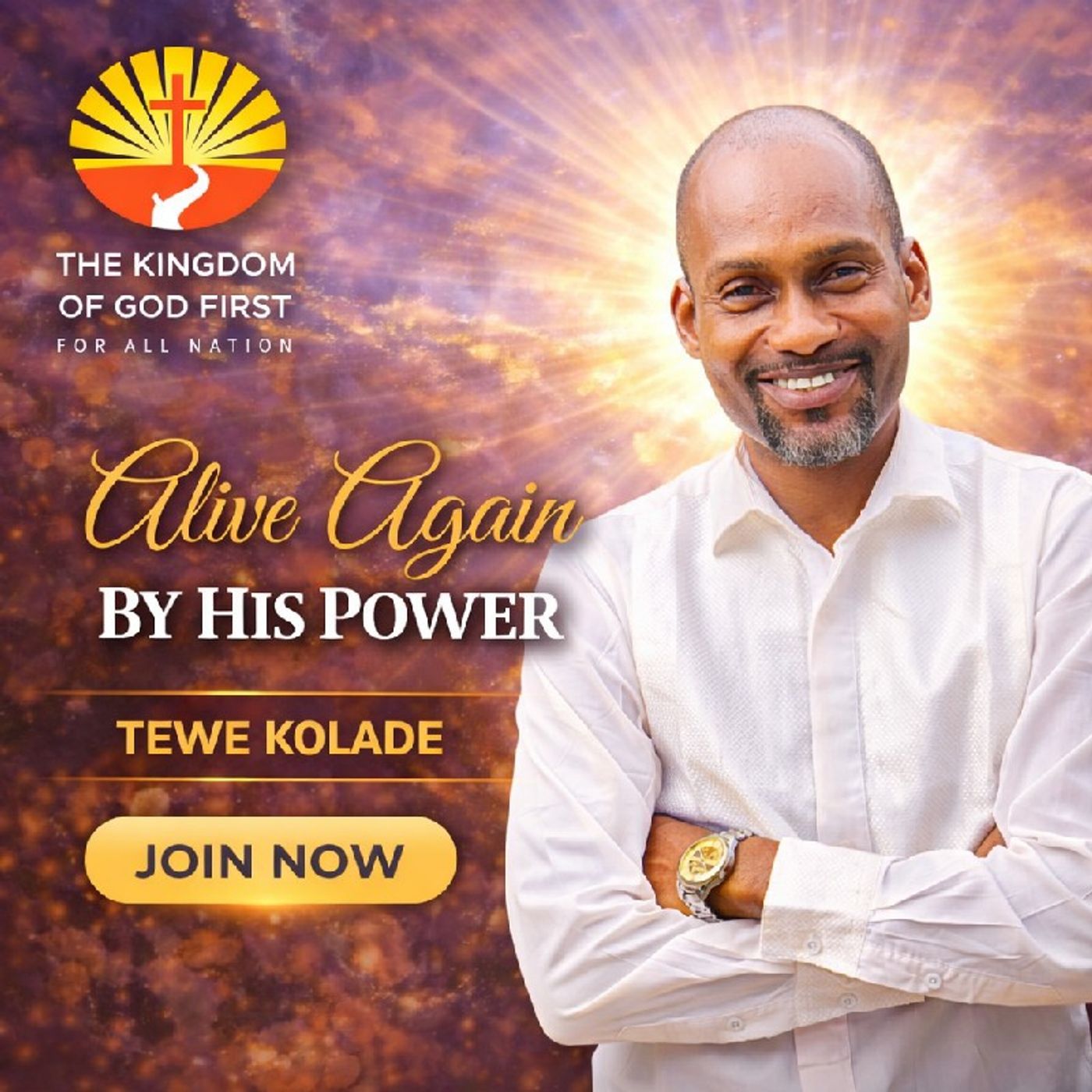 ALIVE AGAIN BY HIS POWER