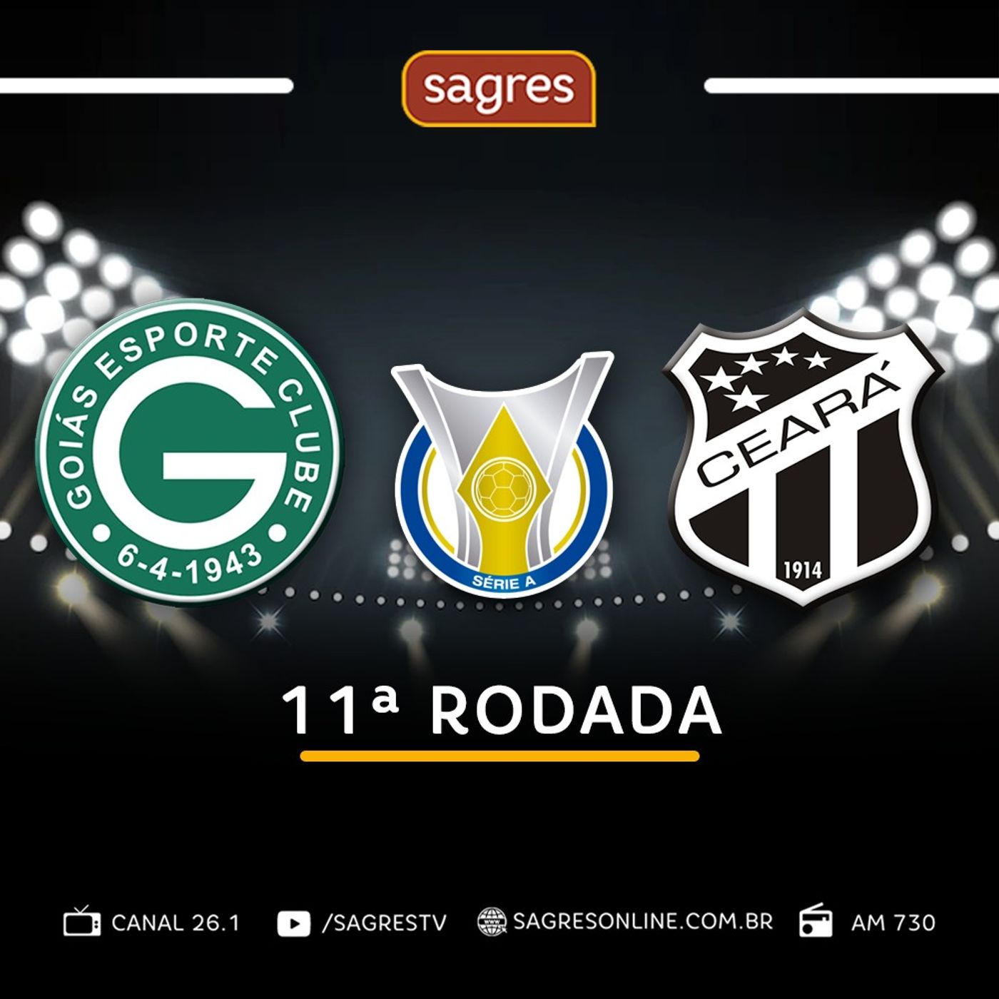Série A 2022 - 11ª rodada - Goiás 1-1 Ceará, com Edmilson Almeida episode artwork