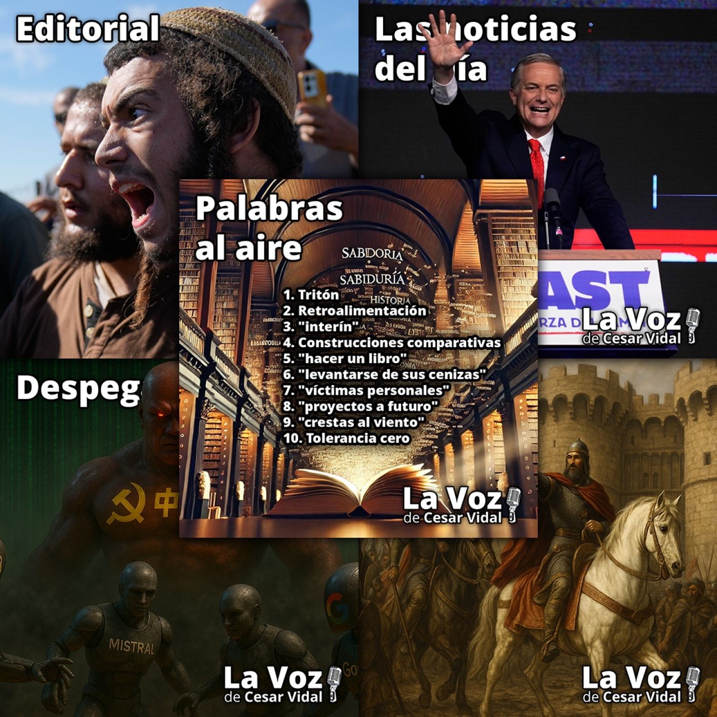 Programa Completo de La Voz de César Vidal - 17/11/25 episode artwork