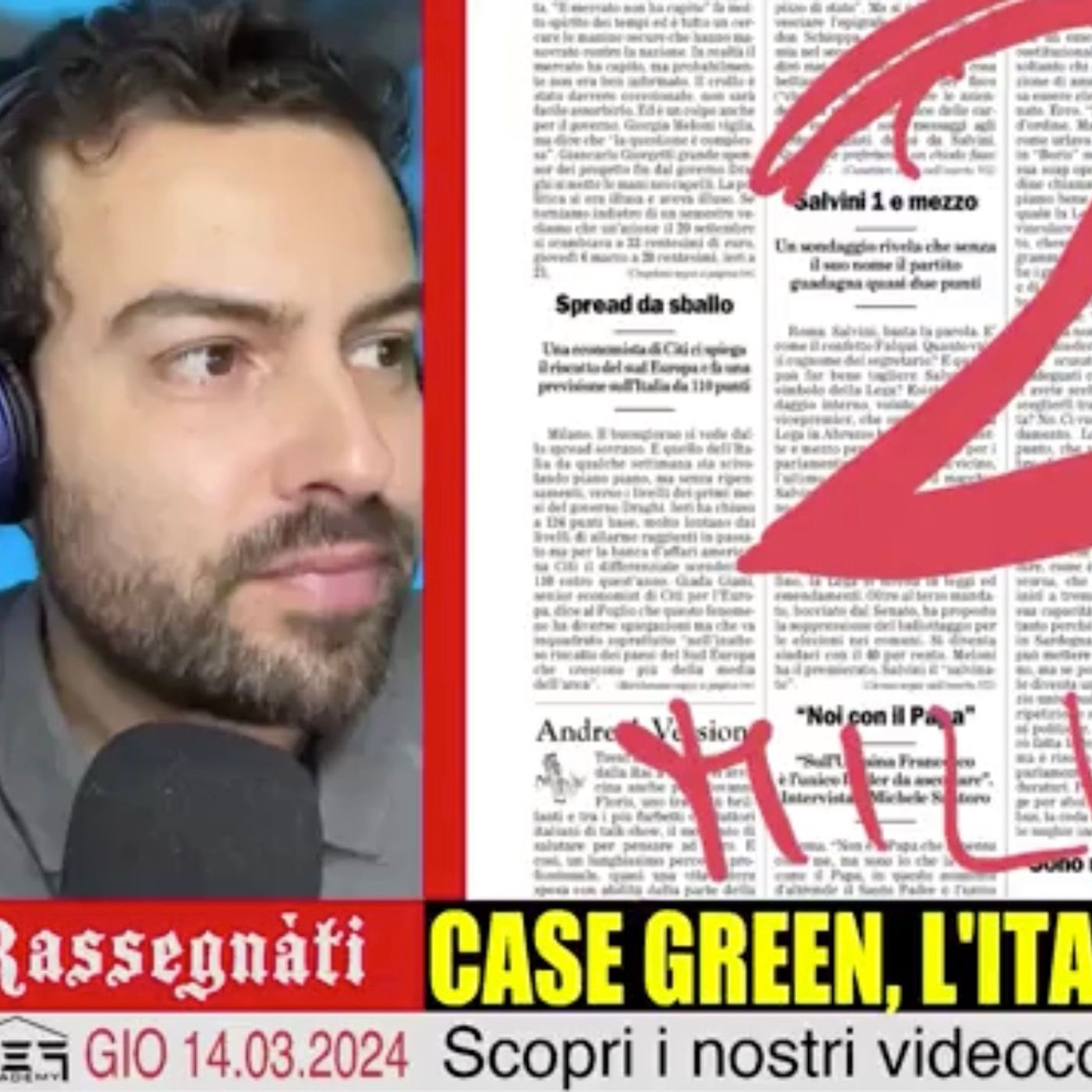 🏗️ CASE GREEN, L'ITALIA PARTÌ BENE MA POI... - Rassegnàti 14/03/2024 episode artwork
