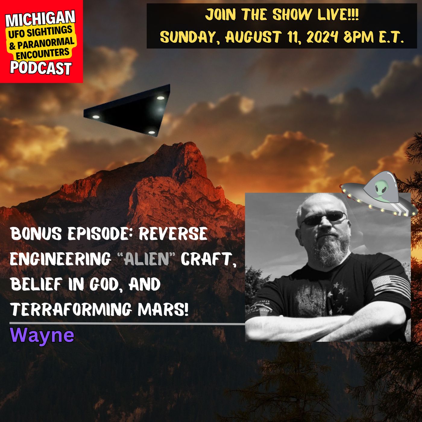 Michigan UFO Sightings And Paranormal Encounters Podcast