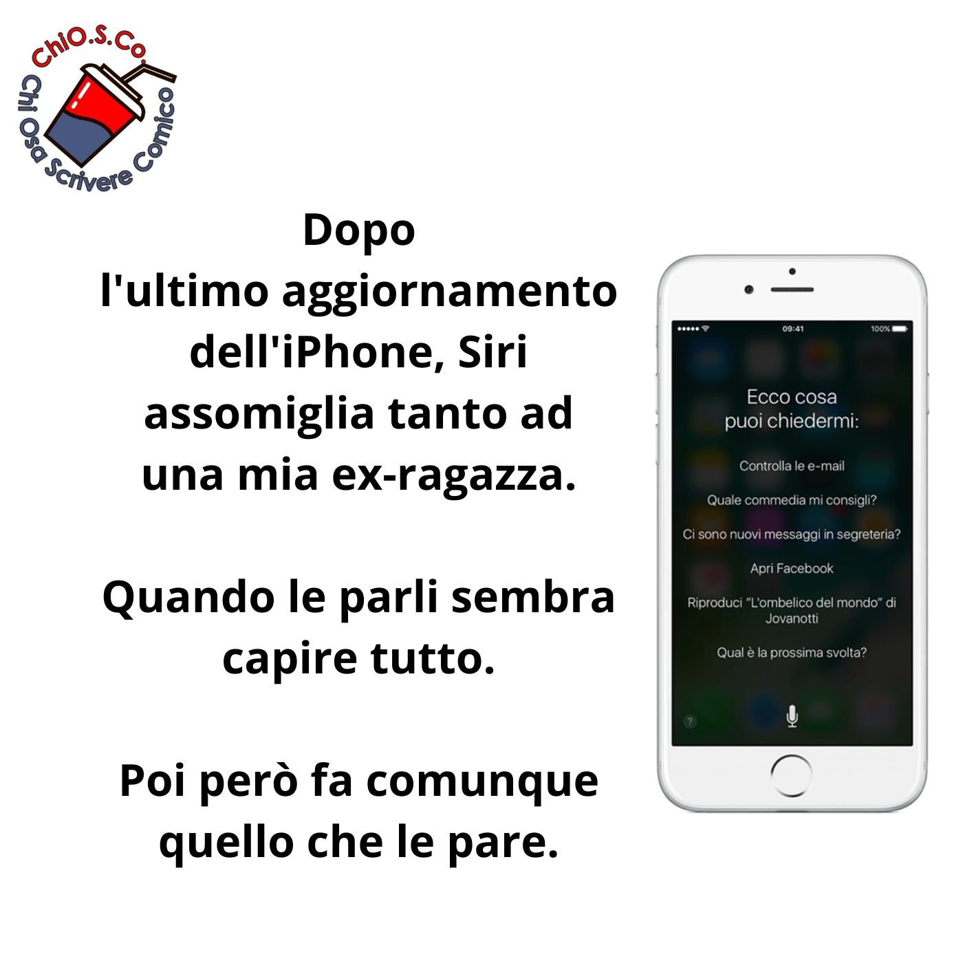Chi Ora Scrivere Comico - ChiOSCO