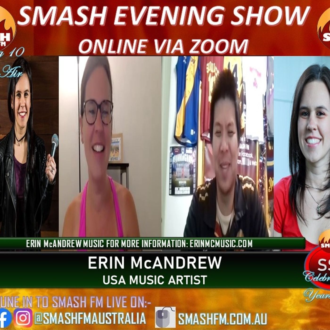 SSS10THYR: Erin McAndrew Music Interviews 080824