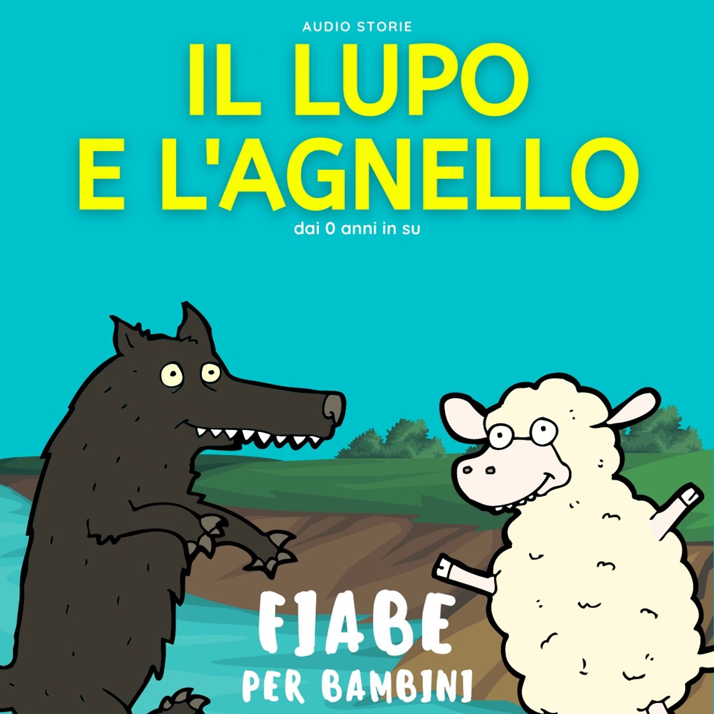 il lupo e l'agnello - Fiabe per bambini