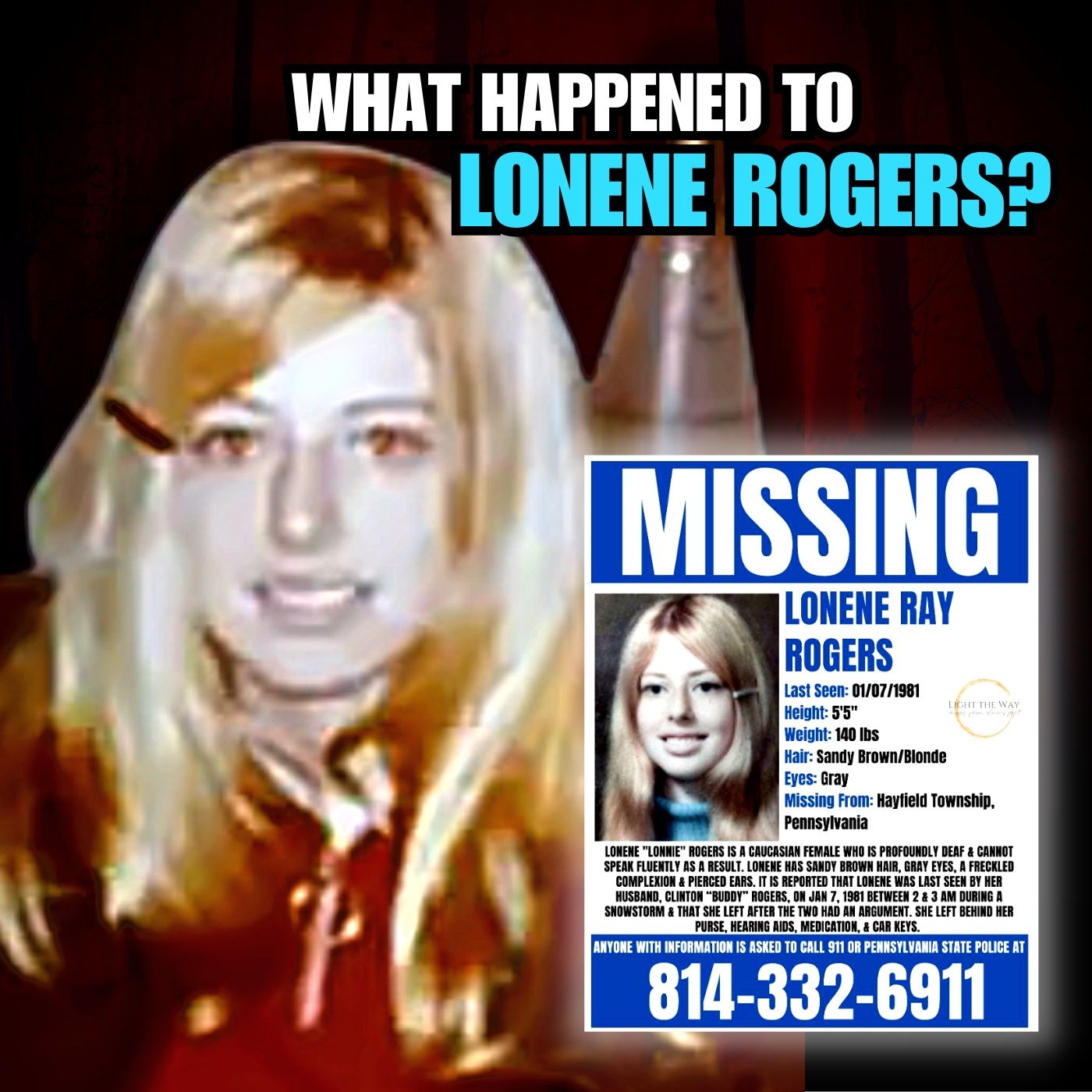 A Daughters Crusade | The 42 Year Long Mystery of Lonene Rogers