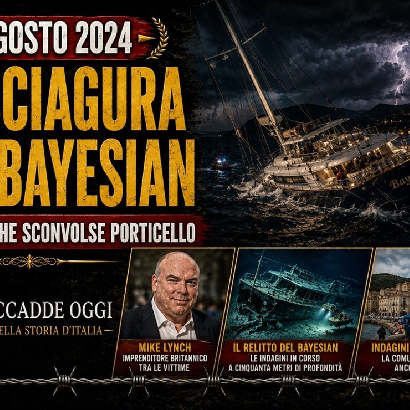 🇮🇹 ACCADDE OGGI NELLA STORIA D'ITALIA | il MISTERO del #Bayesian episode artwork