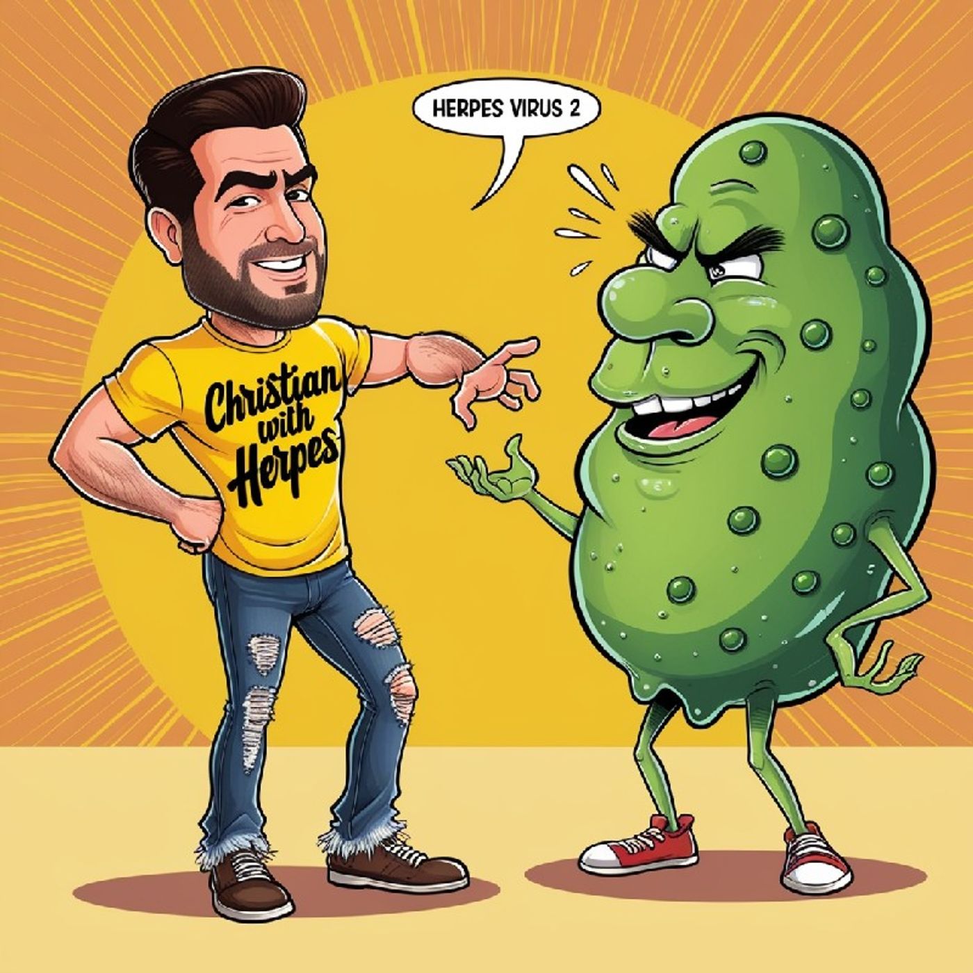 Episode 8 - What I am in Christ far exceeds Herpes Part 1 episode artwork
