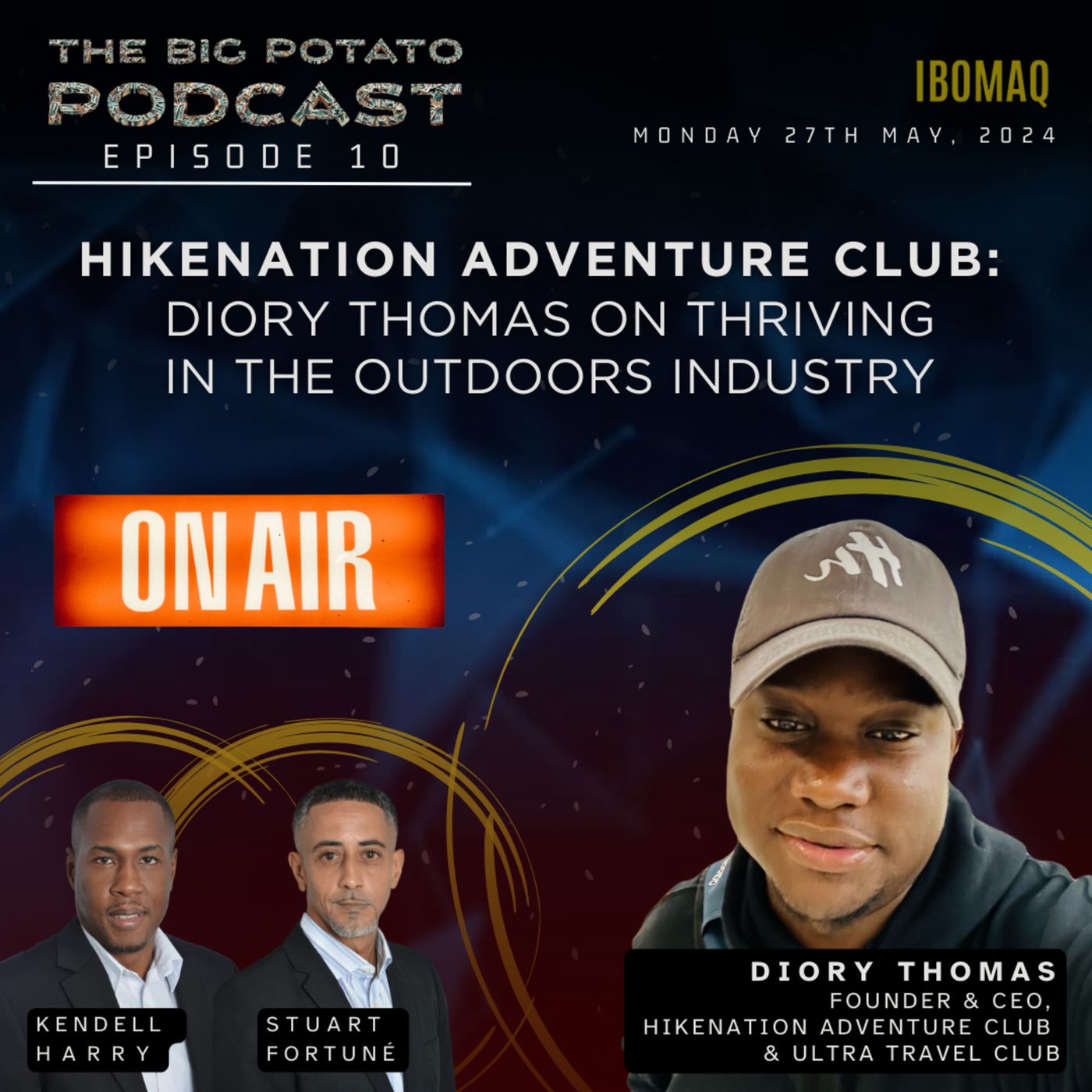 Episode 10: HikeNation Adventure Club: Diory Thomas on Thrivingin the Outdoors Industry episode artwork
