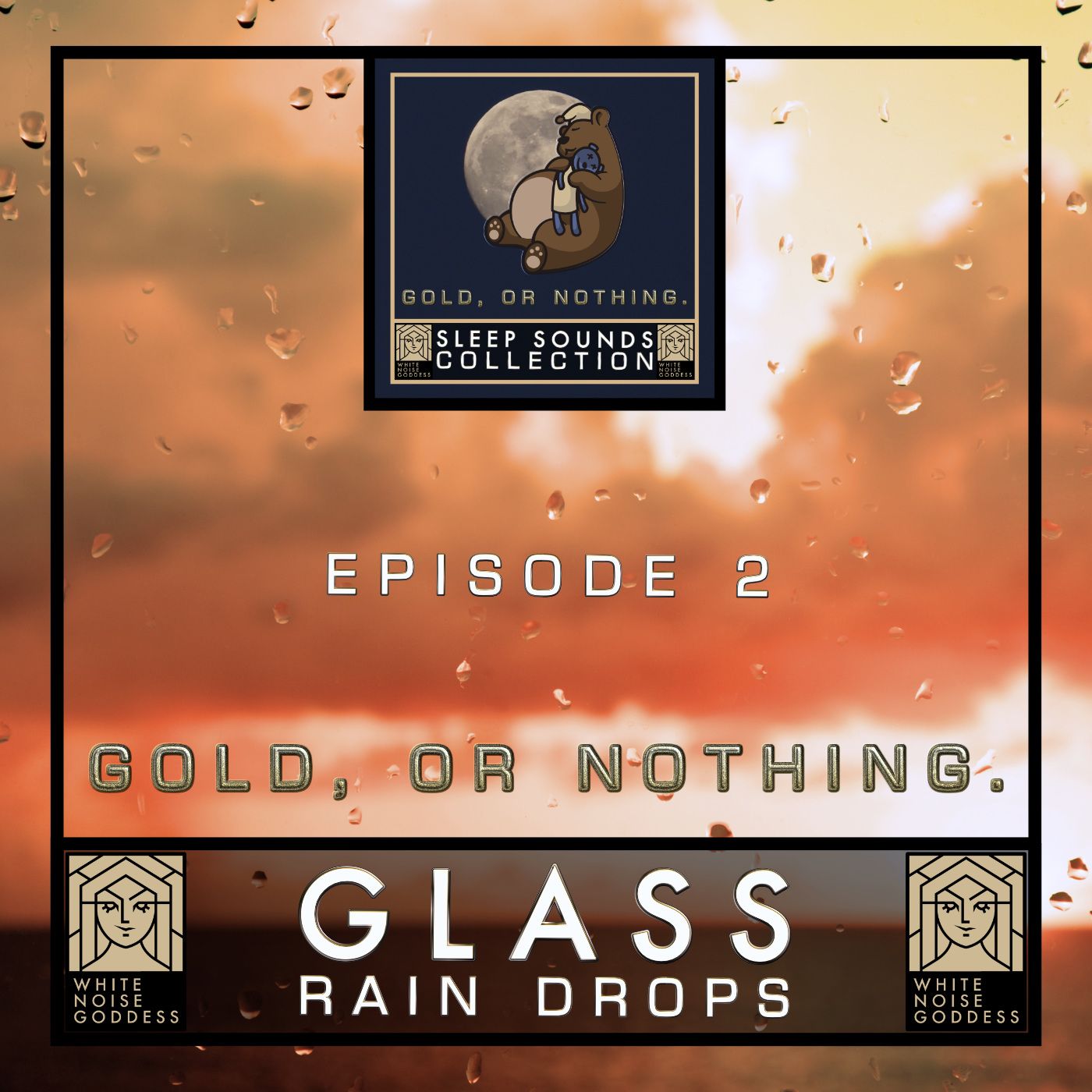 Window Rain Drops Ep. 2 | Rain On Glass | White Noise | ASMR & Relaxation