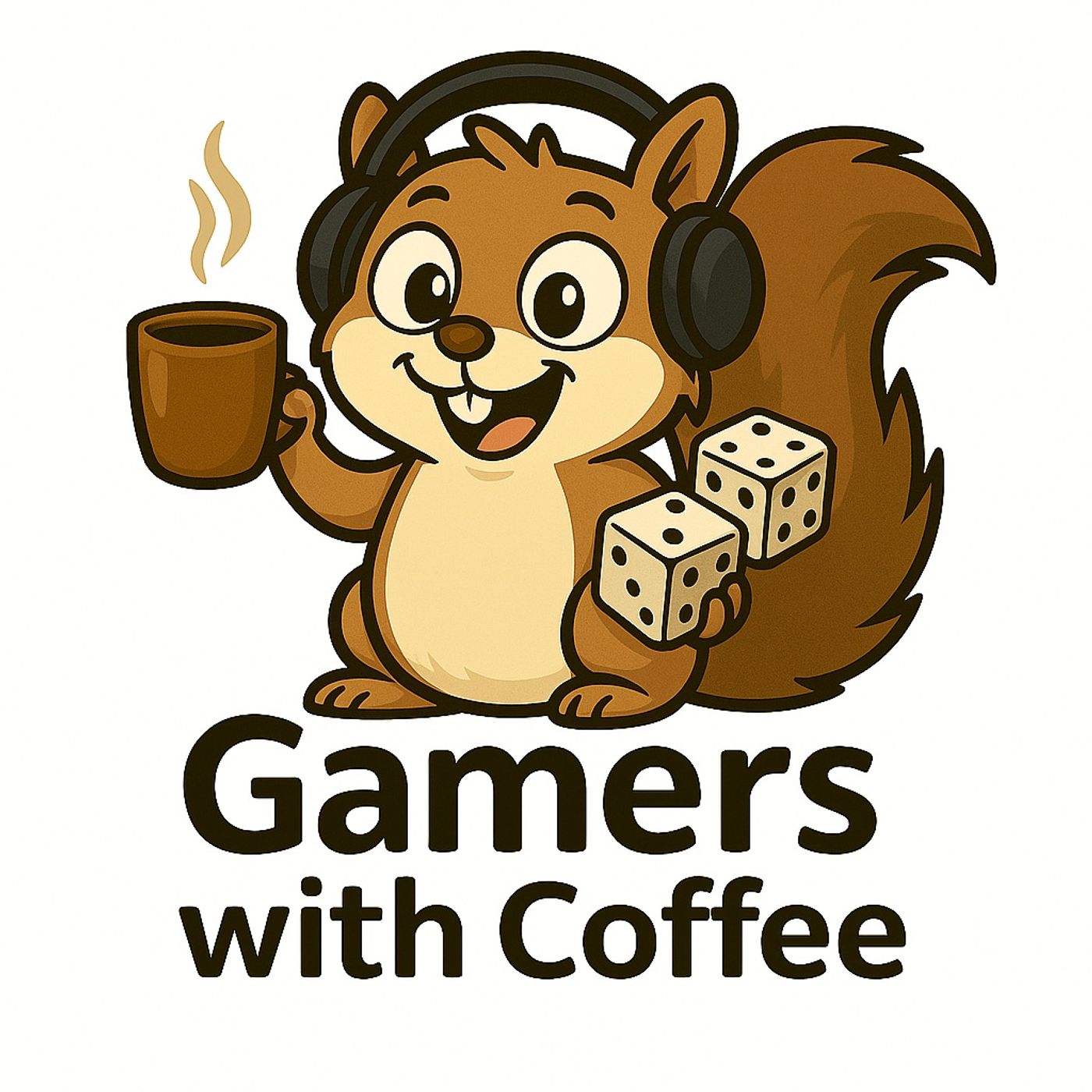 Gamers with coffee