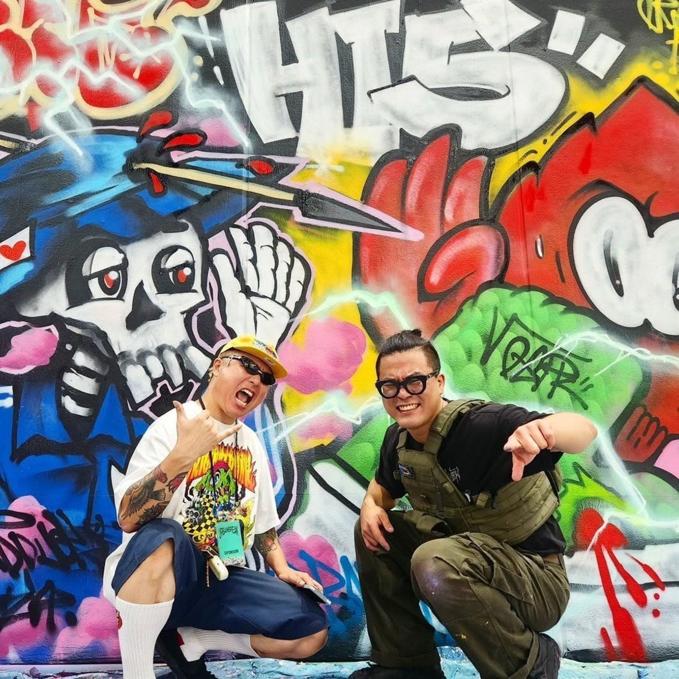 MAD DUCK - Graffiti & Characters - BNA & RPG - Sinchon Tunnel - Meeting of Styles - Seoul - [ SOUTH KOREA ] episode artwork