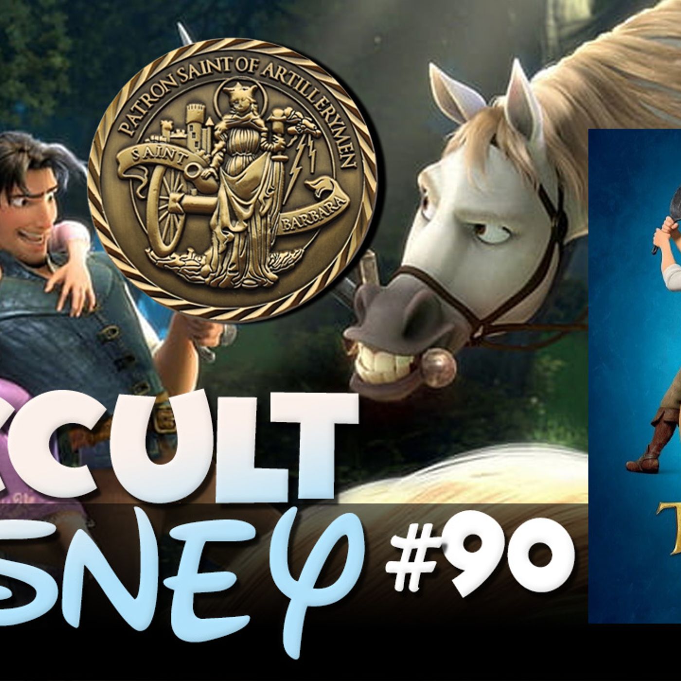 Tangled (2010) Decoded: Rapunzel, Ritual Towers & the Patron Saint of Artillery | Occult Disney 90