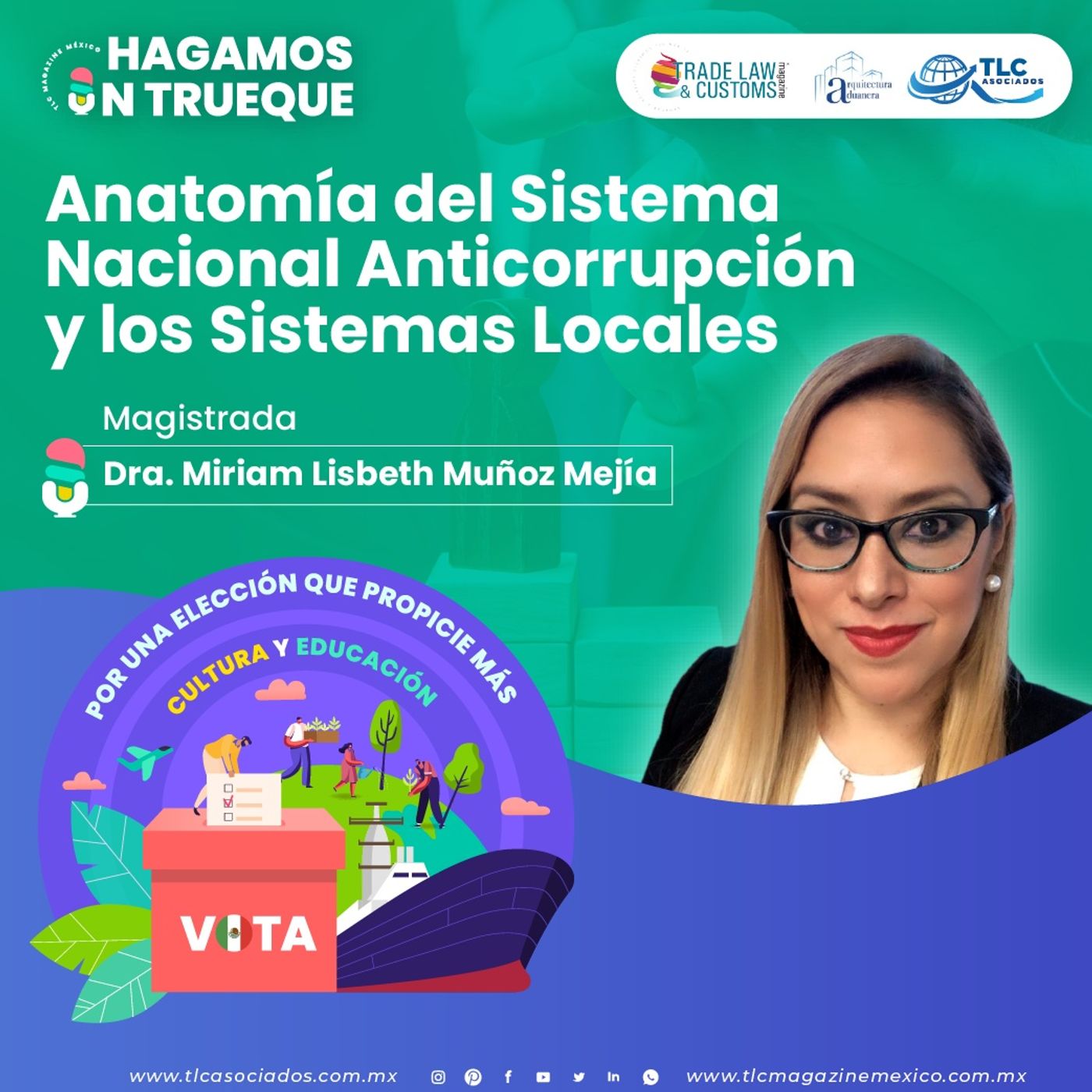 Episodio 212.  Anatomía del Sistema Nacional Anticorrupción y los Sistemas Locales episode artwork