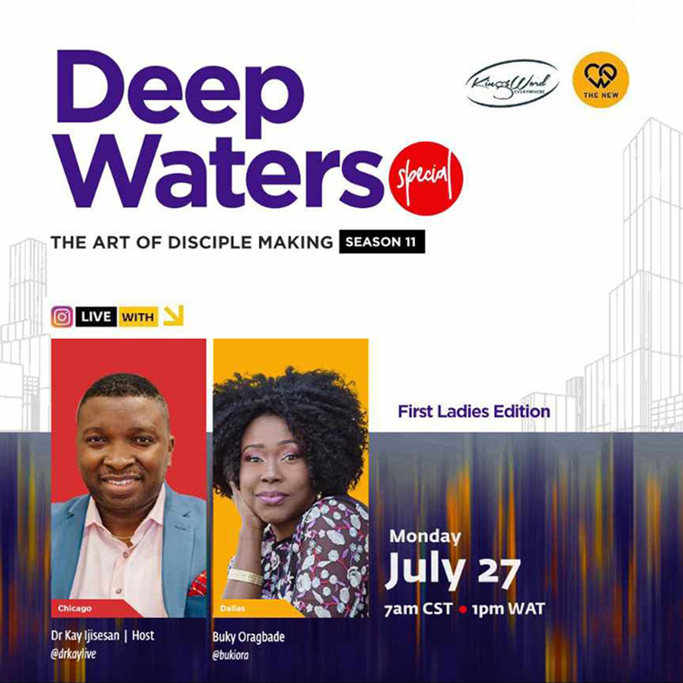 The Art of Disciple Making S11 E1 First Ladies Edition - Dr Kay Ijisesan with Buky Oragbade episode artwork