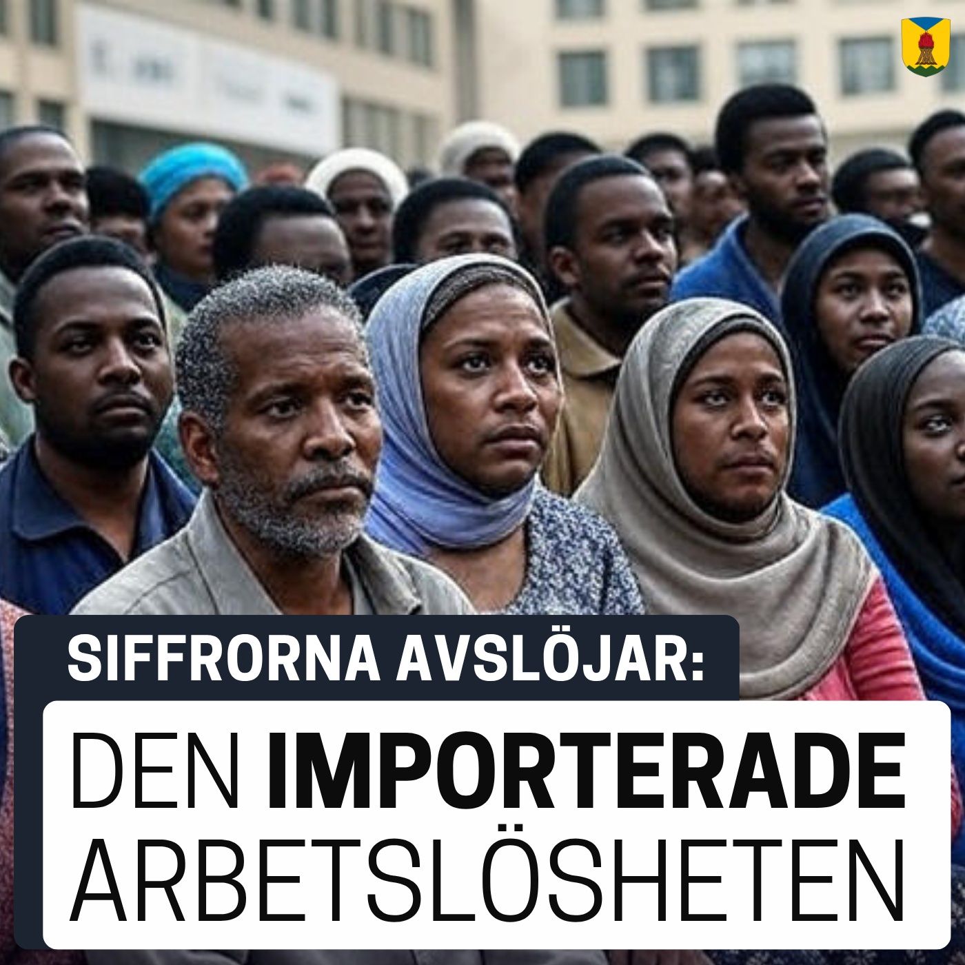 Arbetslösheten är ett invandrarproblem