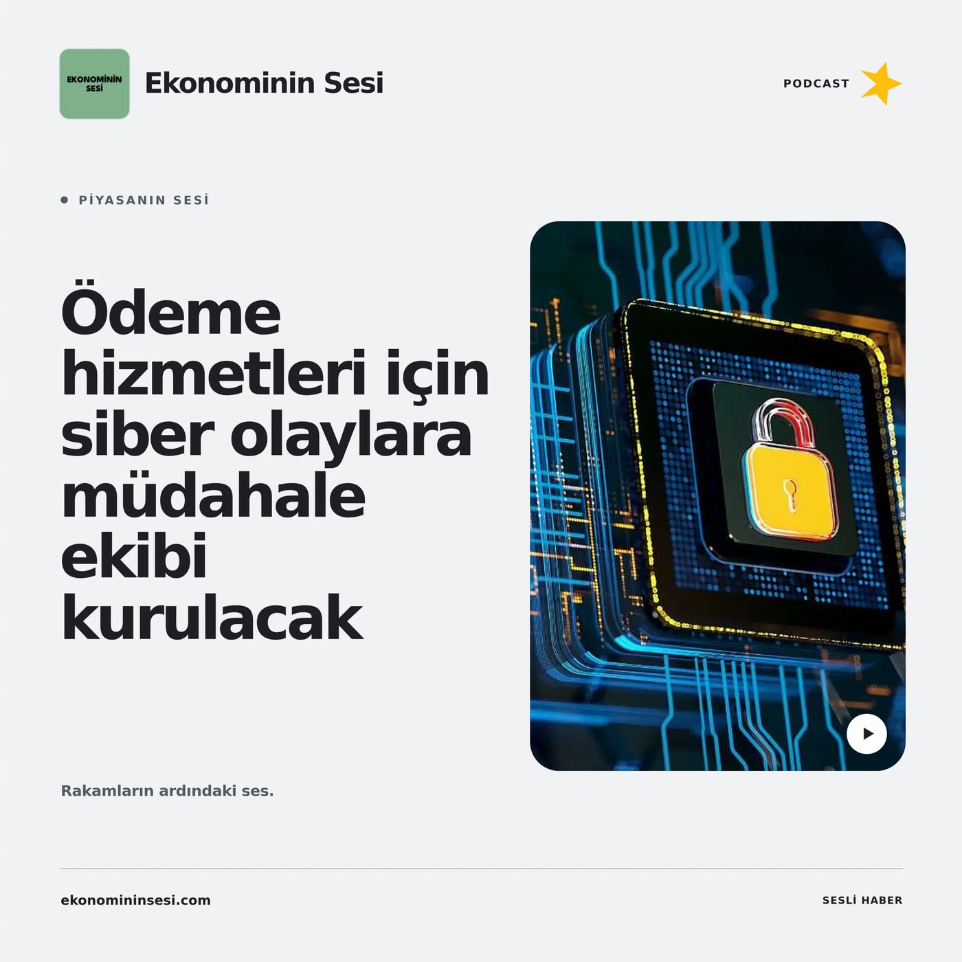 Ödeme hizmetleri için siber olaylara müdahale ekibi kurulacak