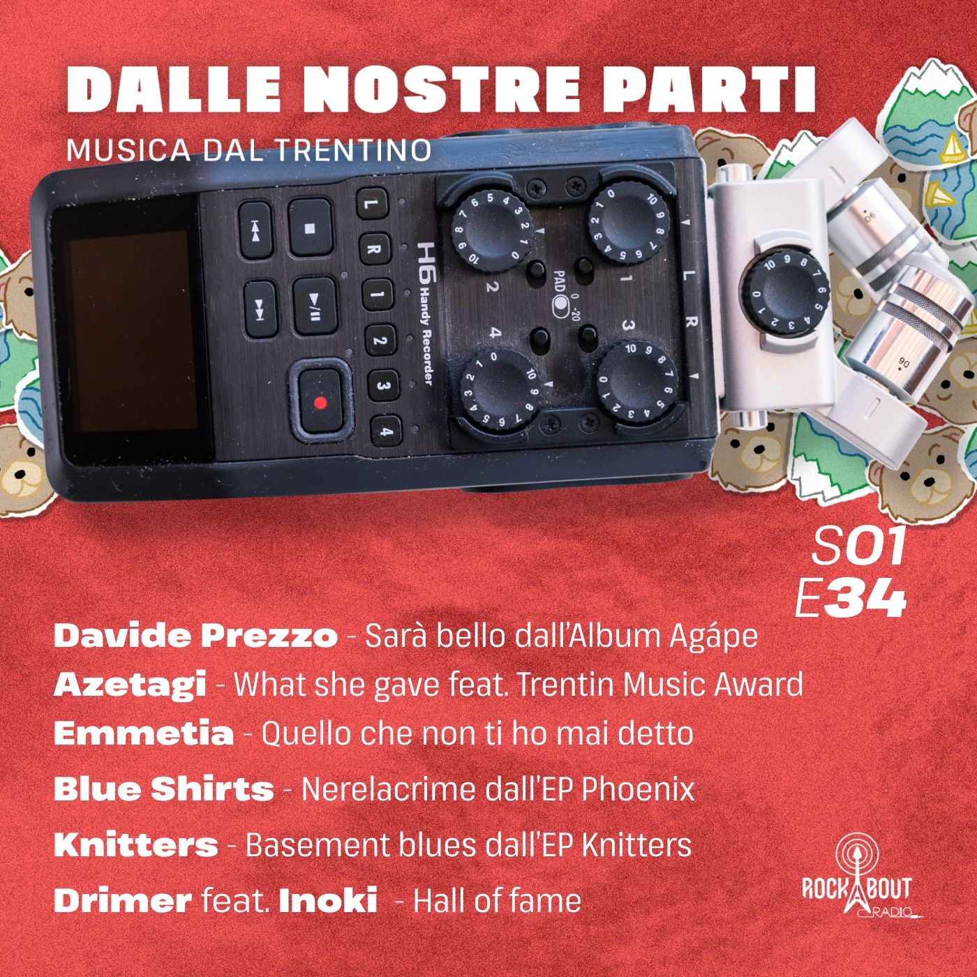 S02E34 - Davide Prezzo, Azetagi, Emmetia, Blue Shirts, Knitters e Drimer feat. Inoki episode artwork