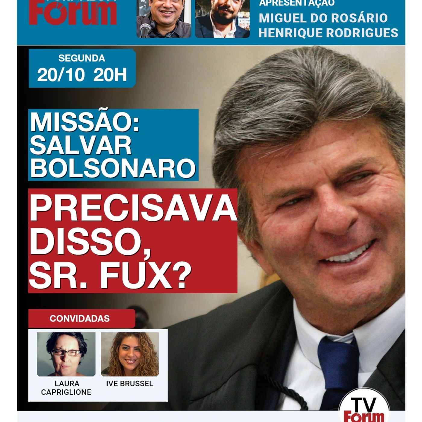 Fux pede voto de volta e impede ida de Bolsonaro à cadeia | Novo plano pra calar Eduardo Bolsonaro episode artwork