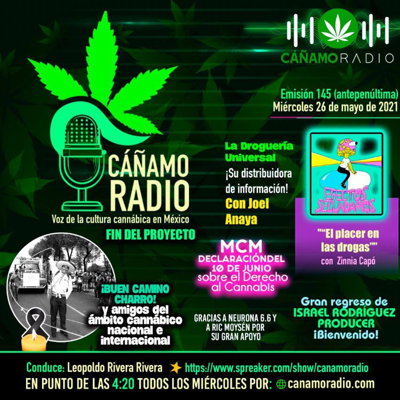 Antes CANIAMO Radio AHORA Mariguana RADIO
