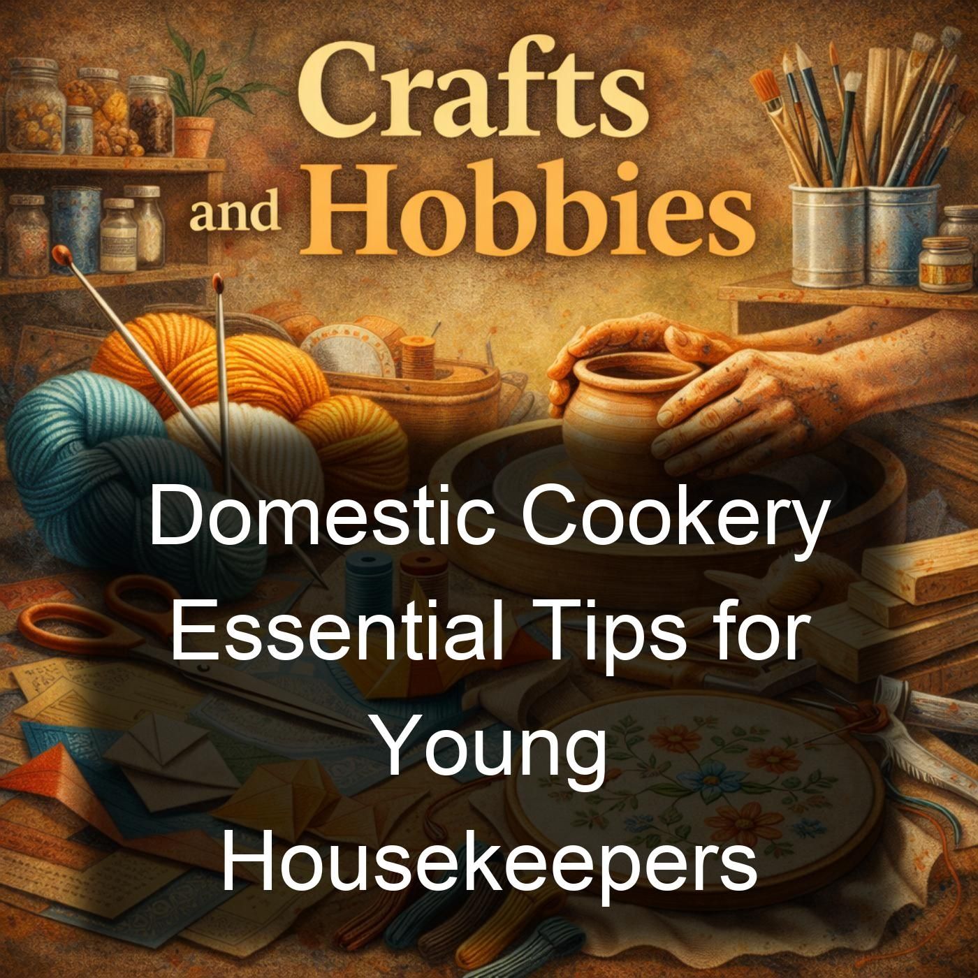 Domestic Cookery Essential Tips for Young Housekeepers cover art