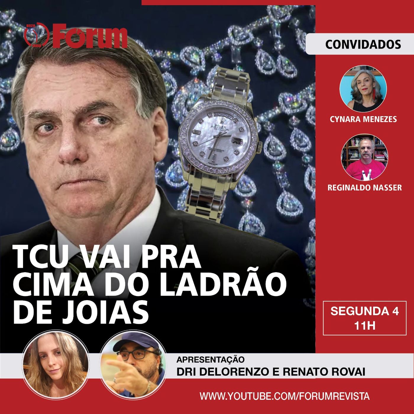 Bolsonaro tem 15 dias para devolver joias e armas, diz TCU | Sergio Moro pelo CNJ | Lula na Alemanha episode artwork