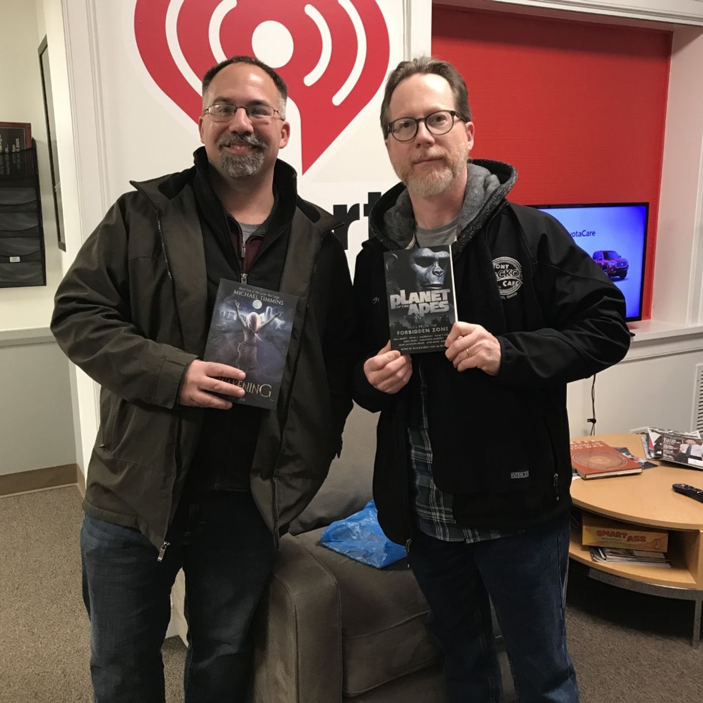 Michael Timmins and Jim Beard The Writer's Block Author Fair 2019 episode artwork