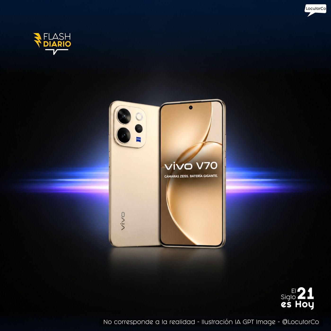 Vivo V70 y los 200 MP
