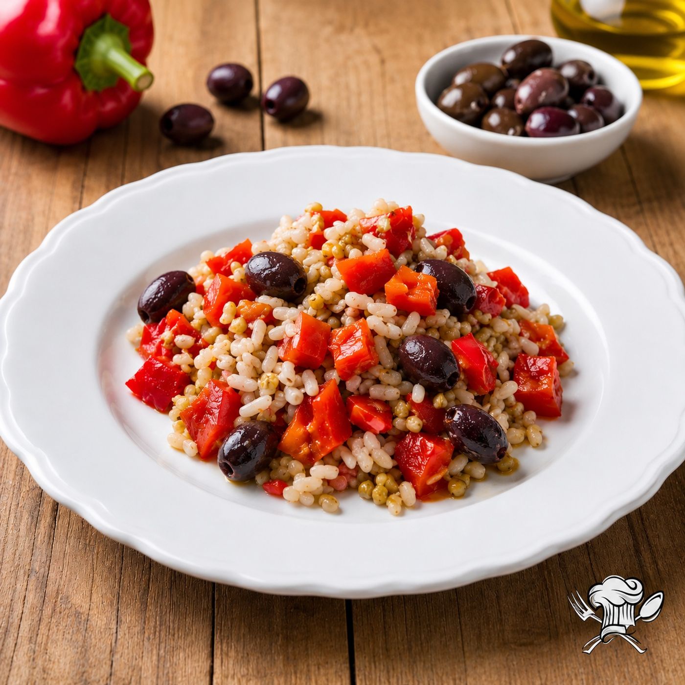 Mix di Quinoa, Riso e Farro con Peperoni e Olive Taggiasche: Ricetta Estiva Facile e Salutare episode artwork